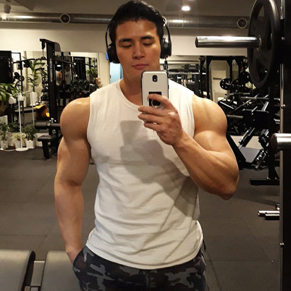 Sports Fitness Breathable Loose Men's Vest