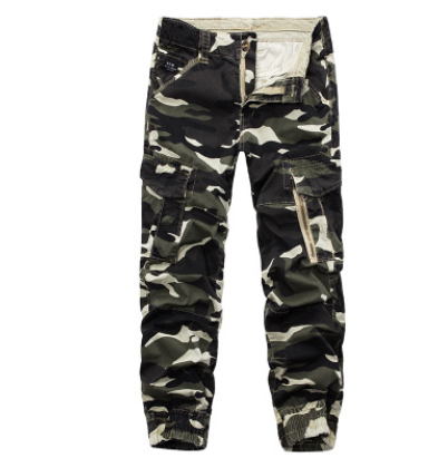 Camouflage casual pants Foreign trade men's leg pants fashion wild trousers