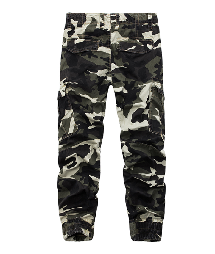 Camouflage casual pants Foreign trade men's leg pants fashion wild trousers