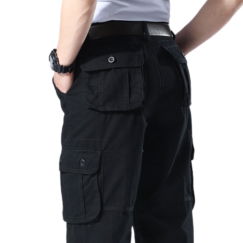 Men's Fashion Casual Multi-pocket Loose Wear-resistant Work Pants