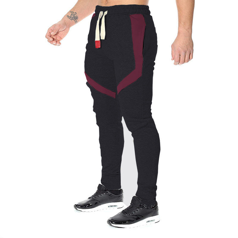 Men's Fashion Contrasting Color Stitching Pants