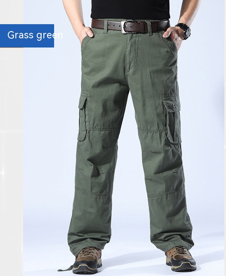 Men's Fashion Casual Multi-pocket Loose Wear-resistant Work Pants