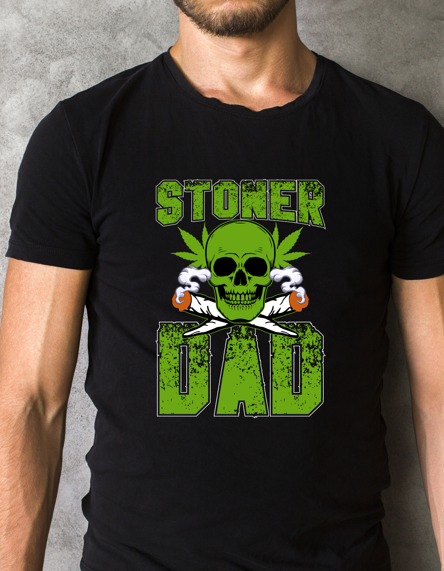 Custom Printed Shirt: Stoner Dad