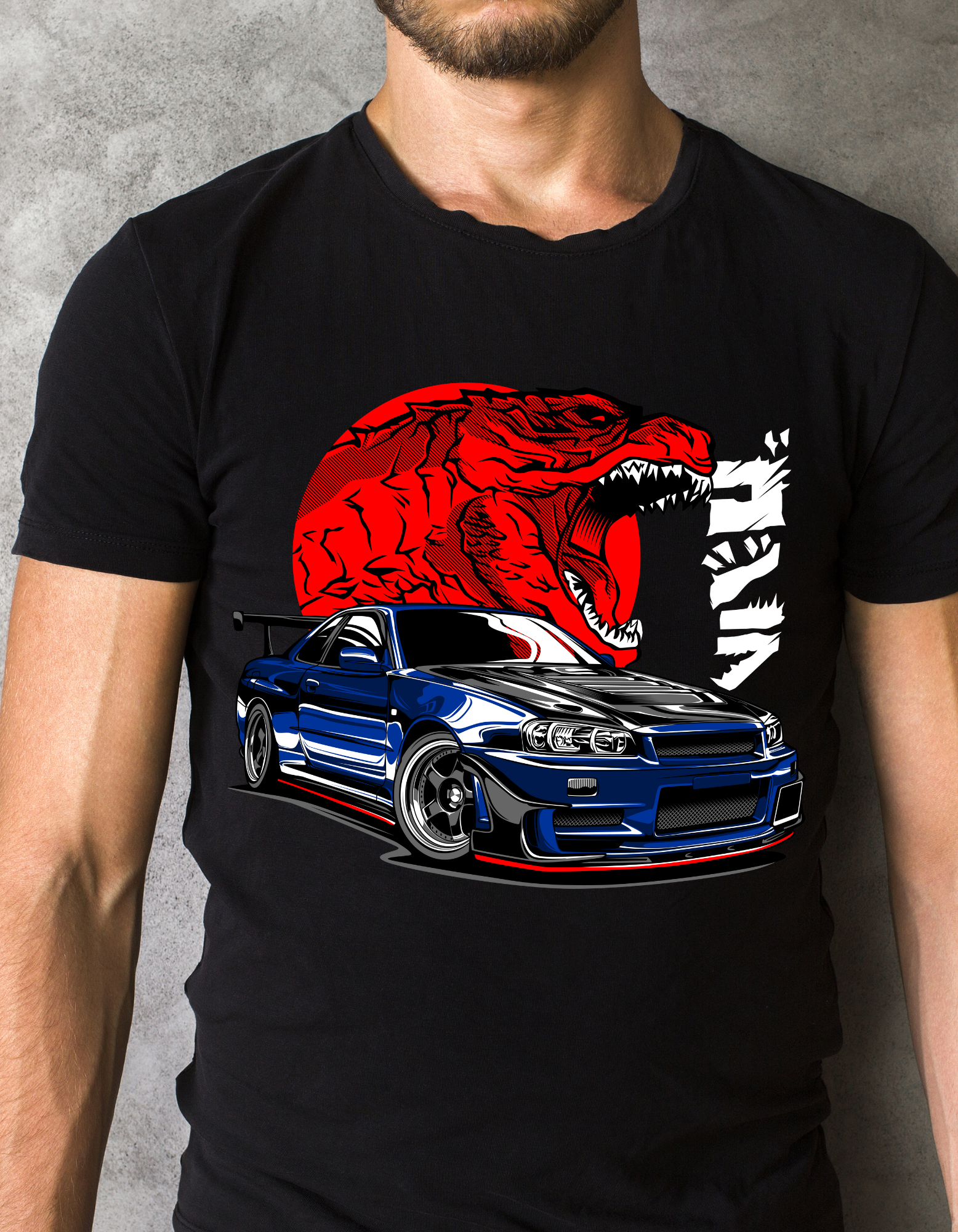 Custom Printed Shirts: D Car