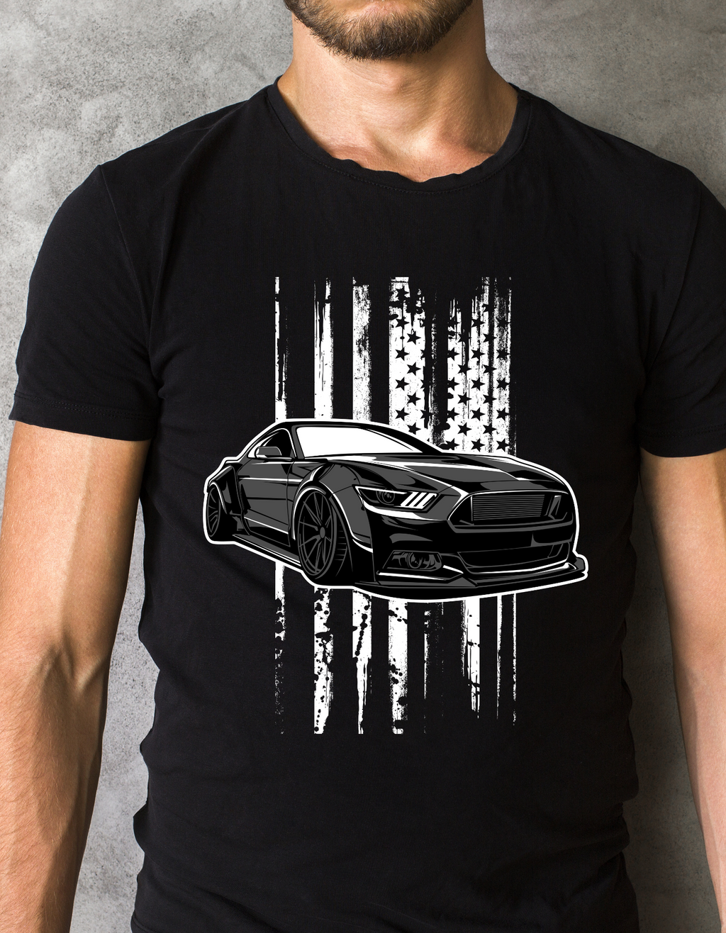 Custom Printed Shirts: Car
