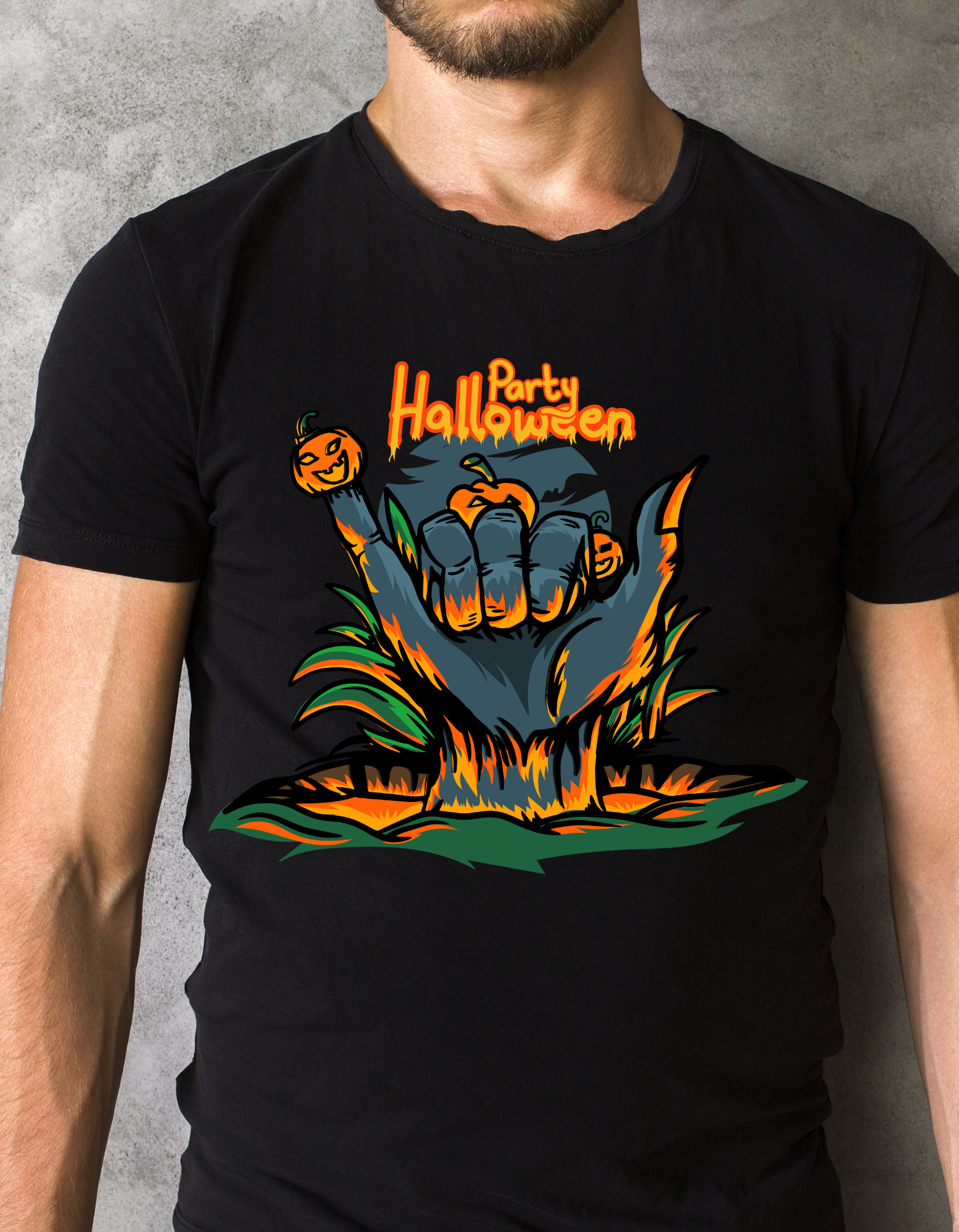 Custom Printed Shirts: Party Halloween
