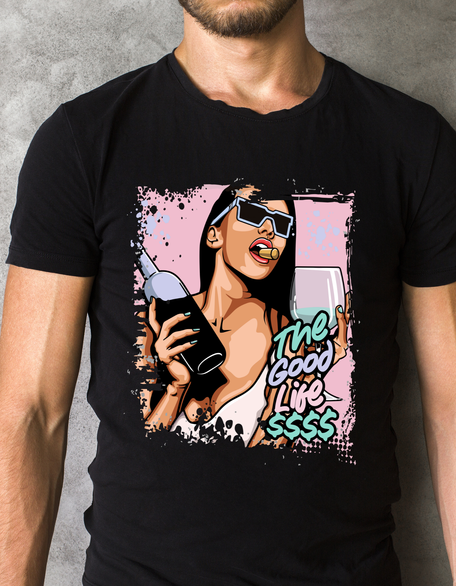 Custom Printed Shirts: The Good Life $$$$