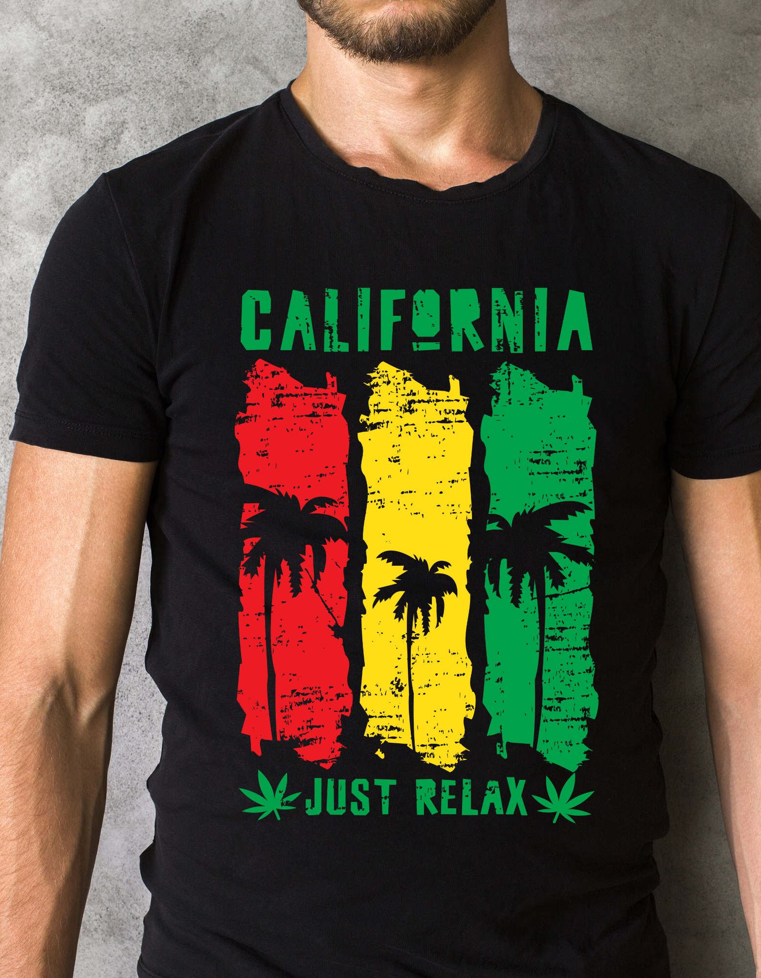 Custom Printed Shirts: Just Relax California