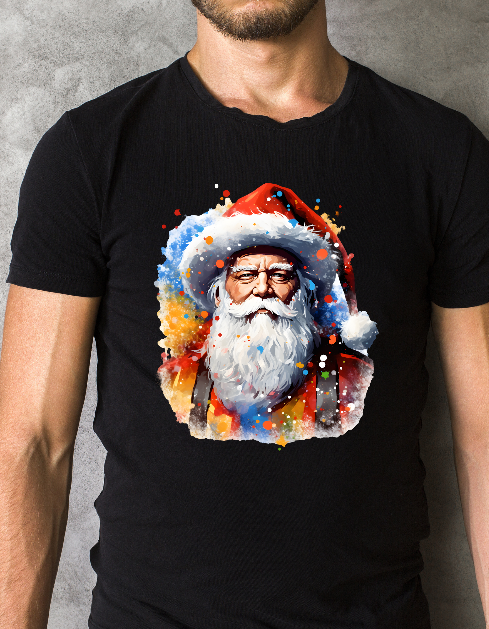 Custom Printed Shirt: Happy Christmas Father