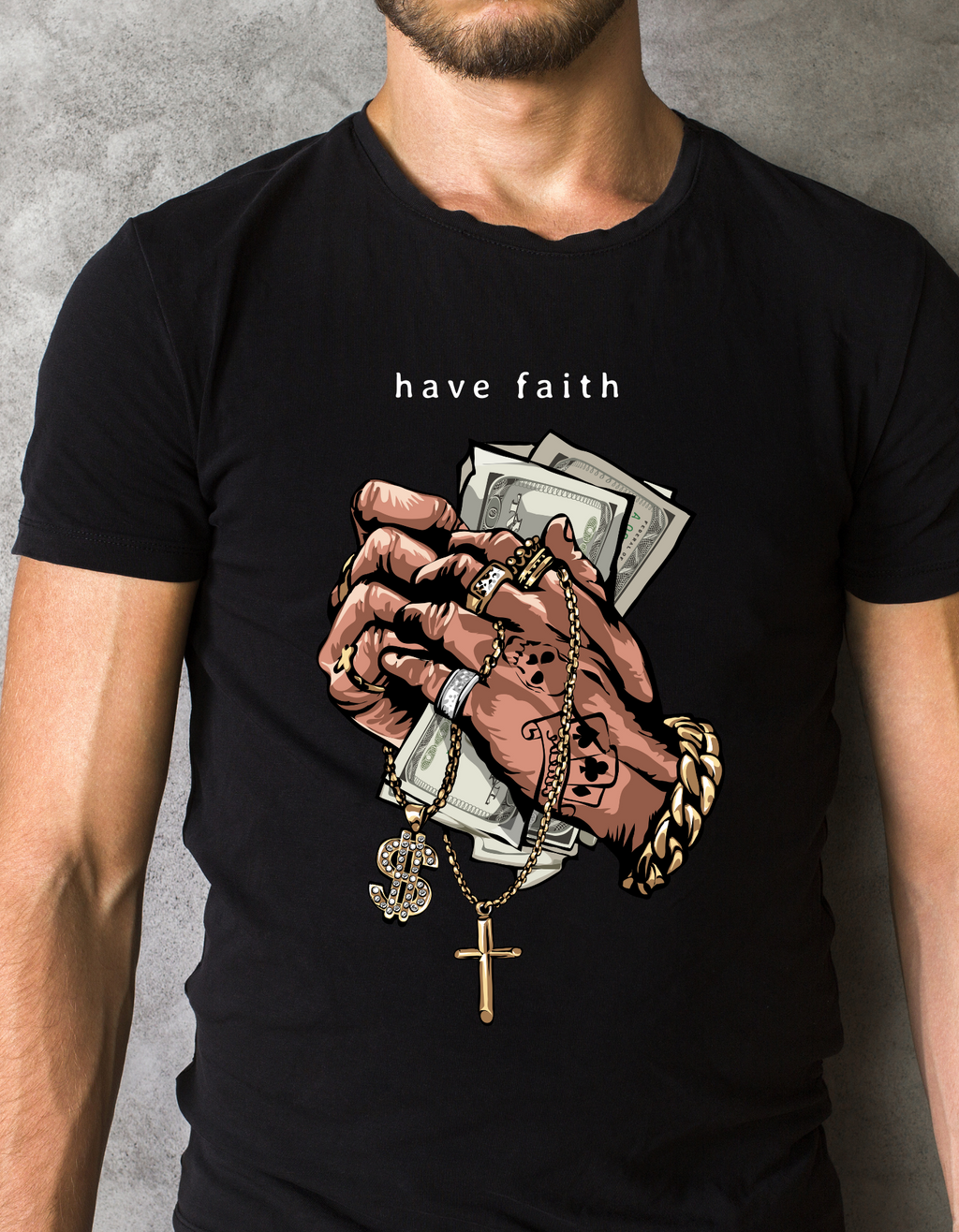 Custom Printed Shirts: Have Faith