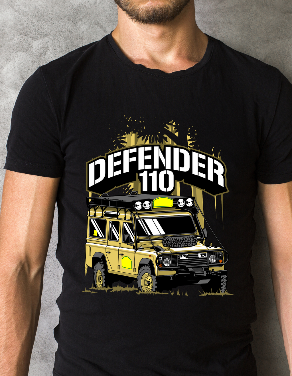 Custom Printed Shirts: Defender 110