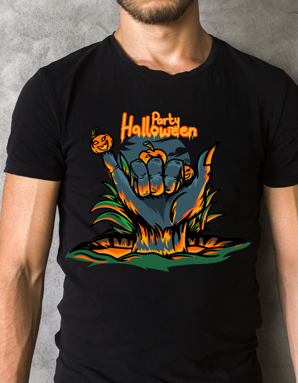 Custom Printed Shirts: Party Halloween
