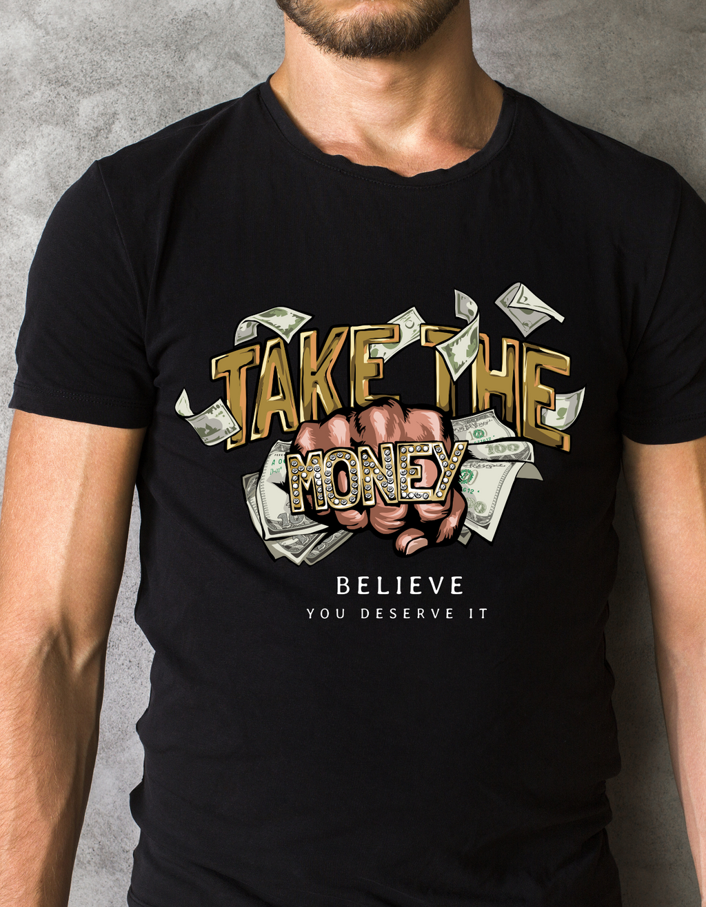 Custom Printed Shirts: Believe (You Deserve It)