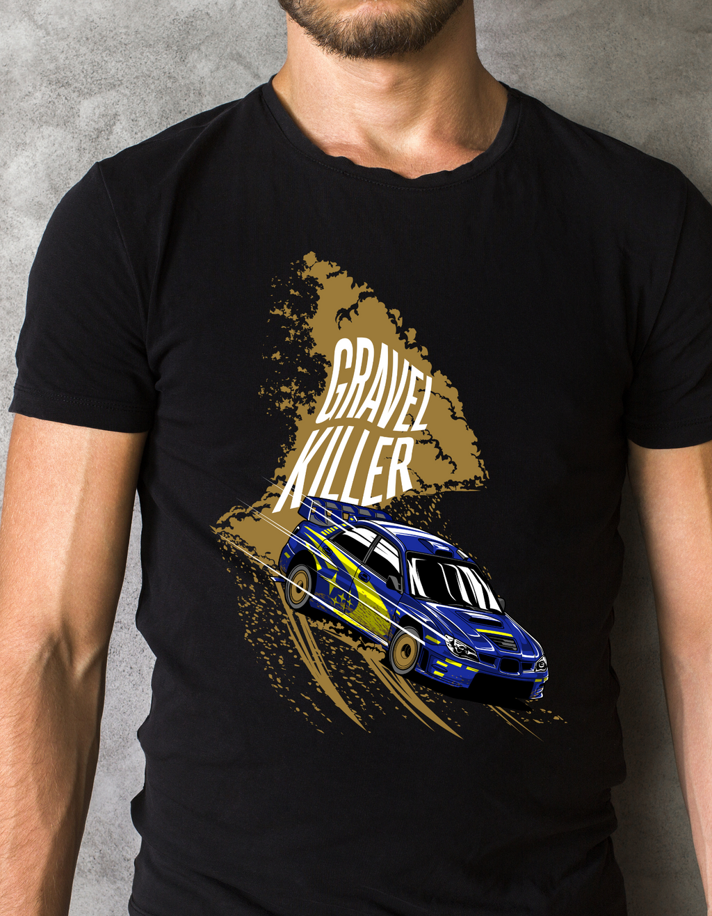 Custom Printed Shirts: Gravel Killer