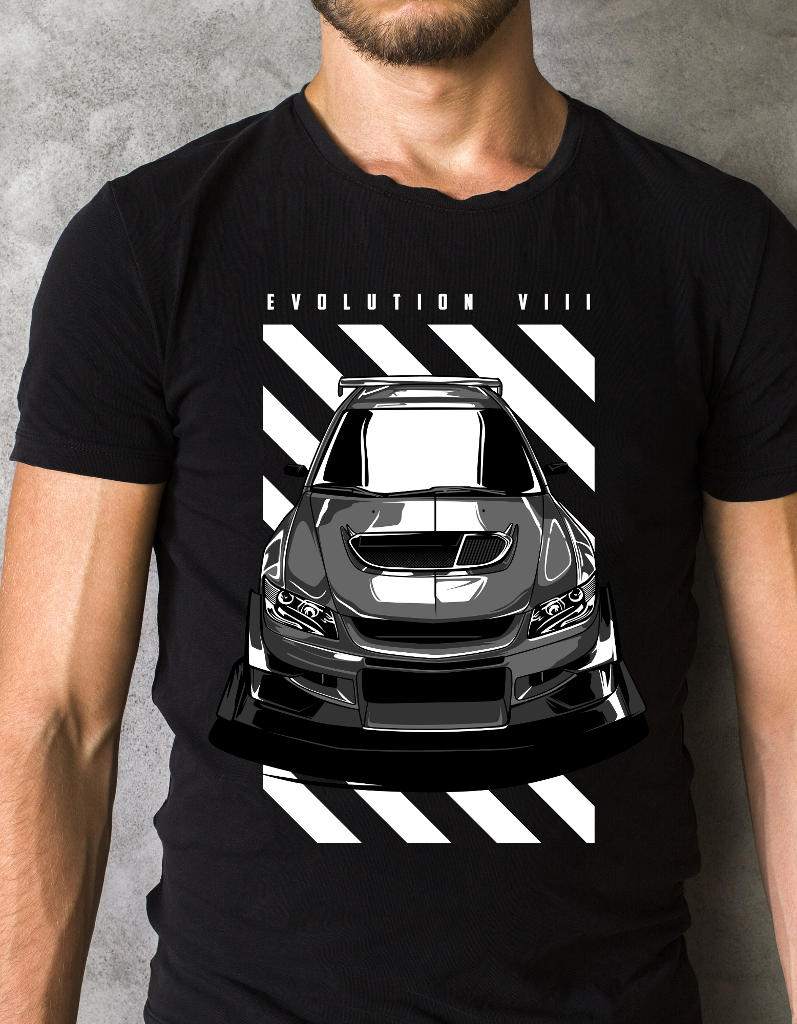 Custom Printed Shirts: Evolution Vlll