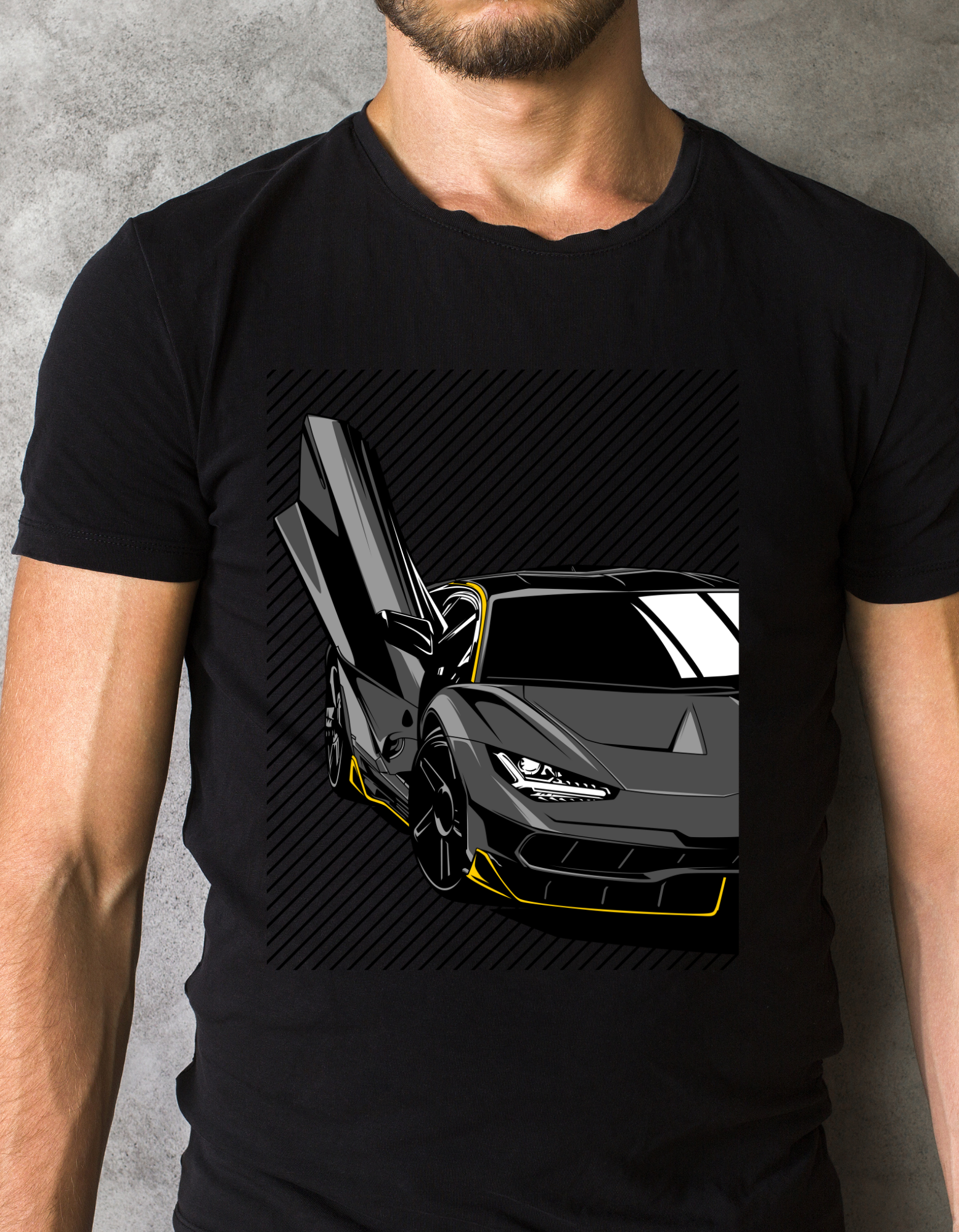 Custom Printed Shirts: Lambo