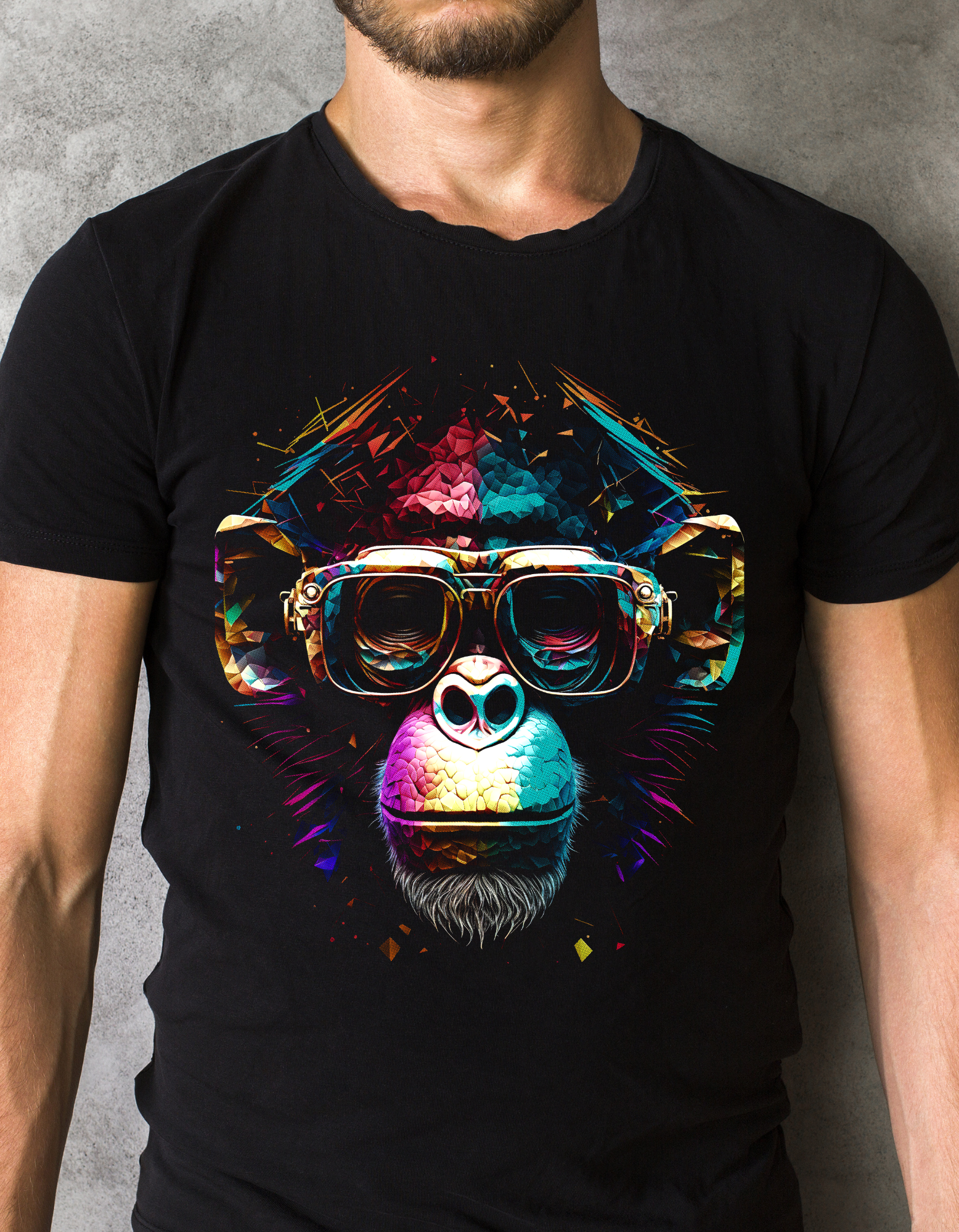 Custom Printed Shirts: Cool Monkey