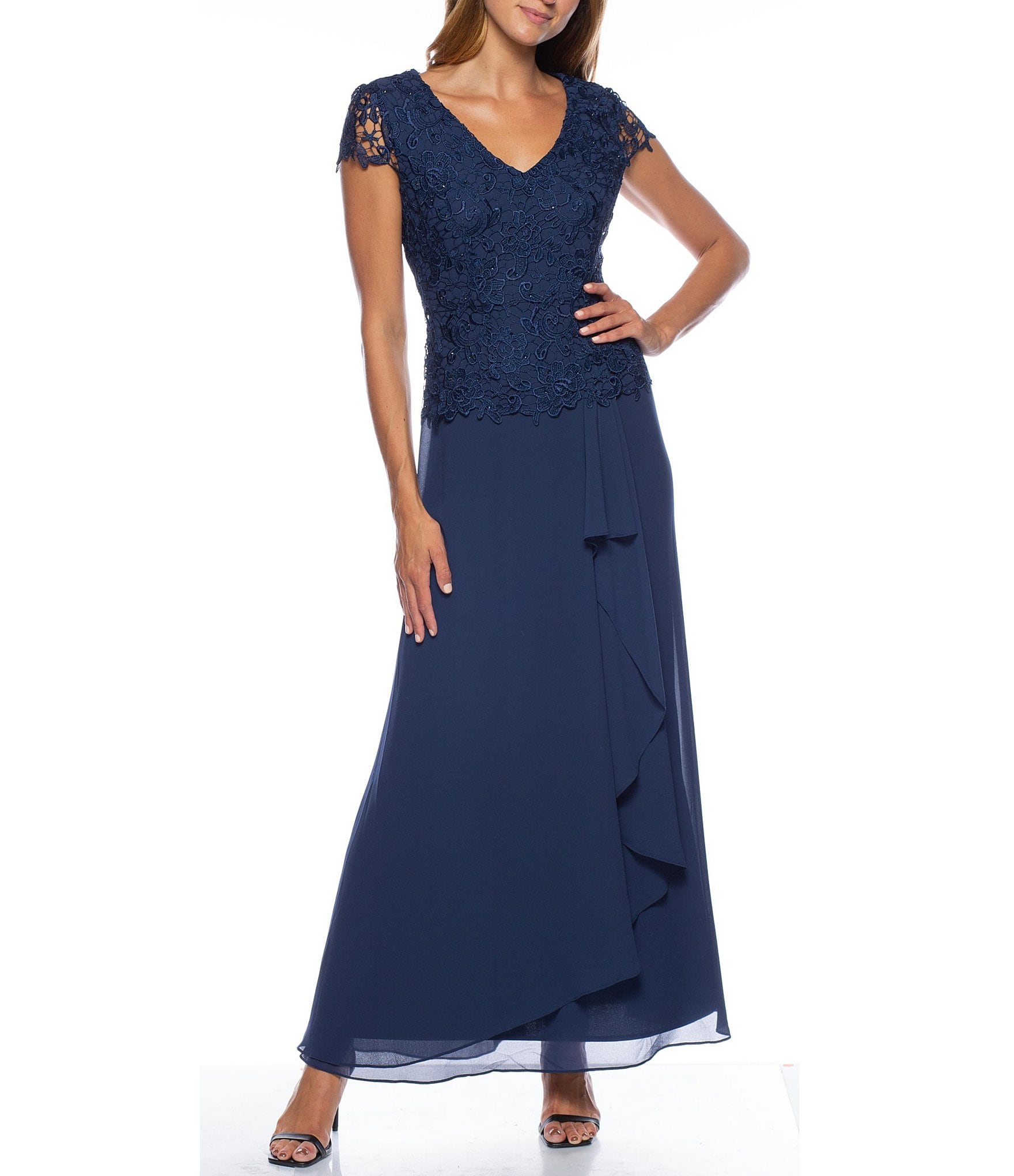 Marina Long Two Piece Formal Dress