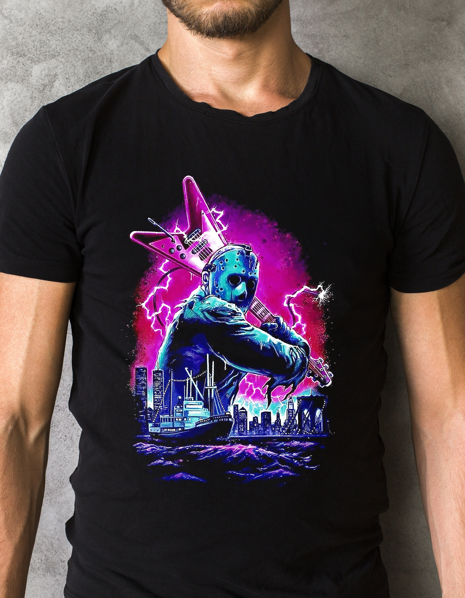 Custom Printed Shirts: Masked Man