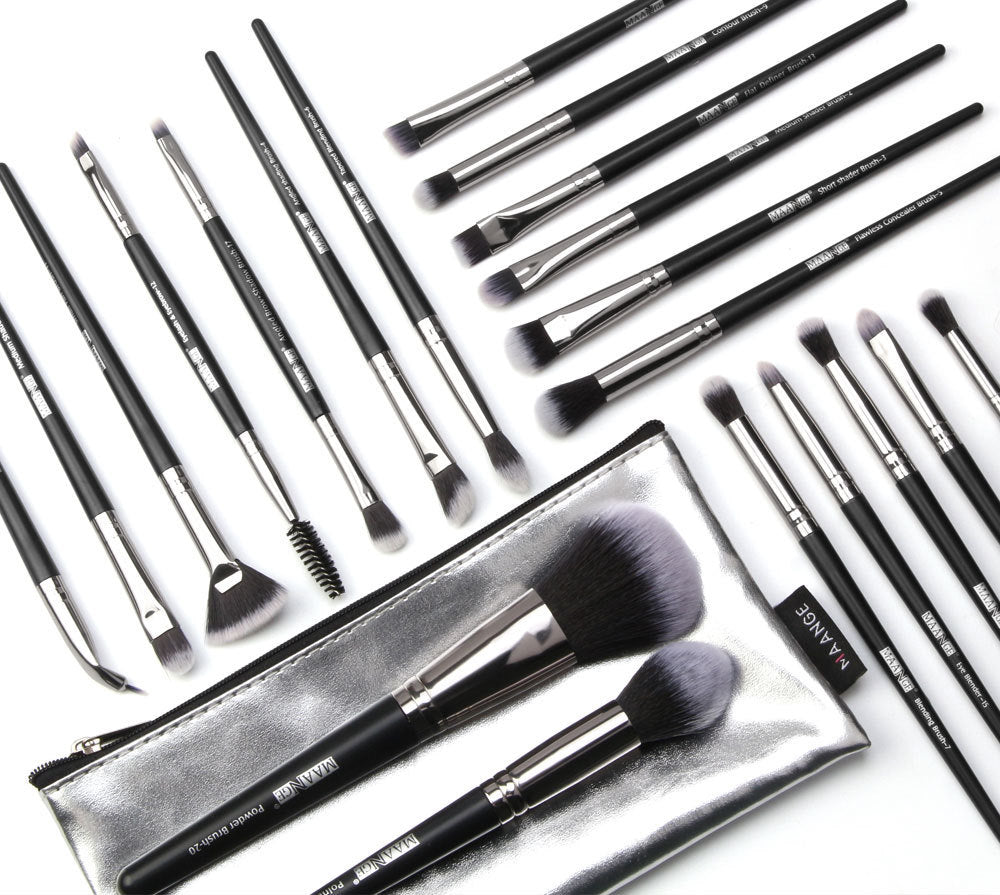 Maange - 20pcs makeup brushes