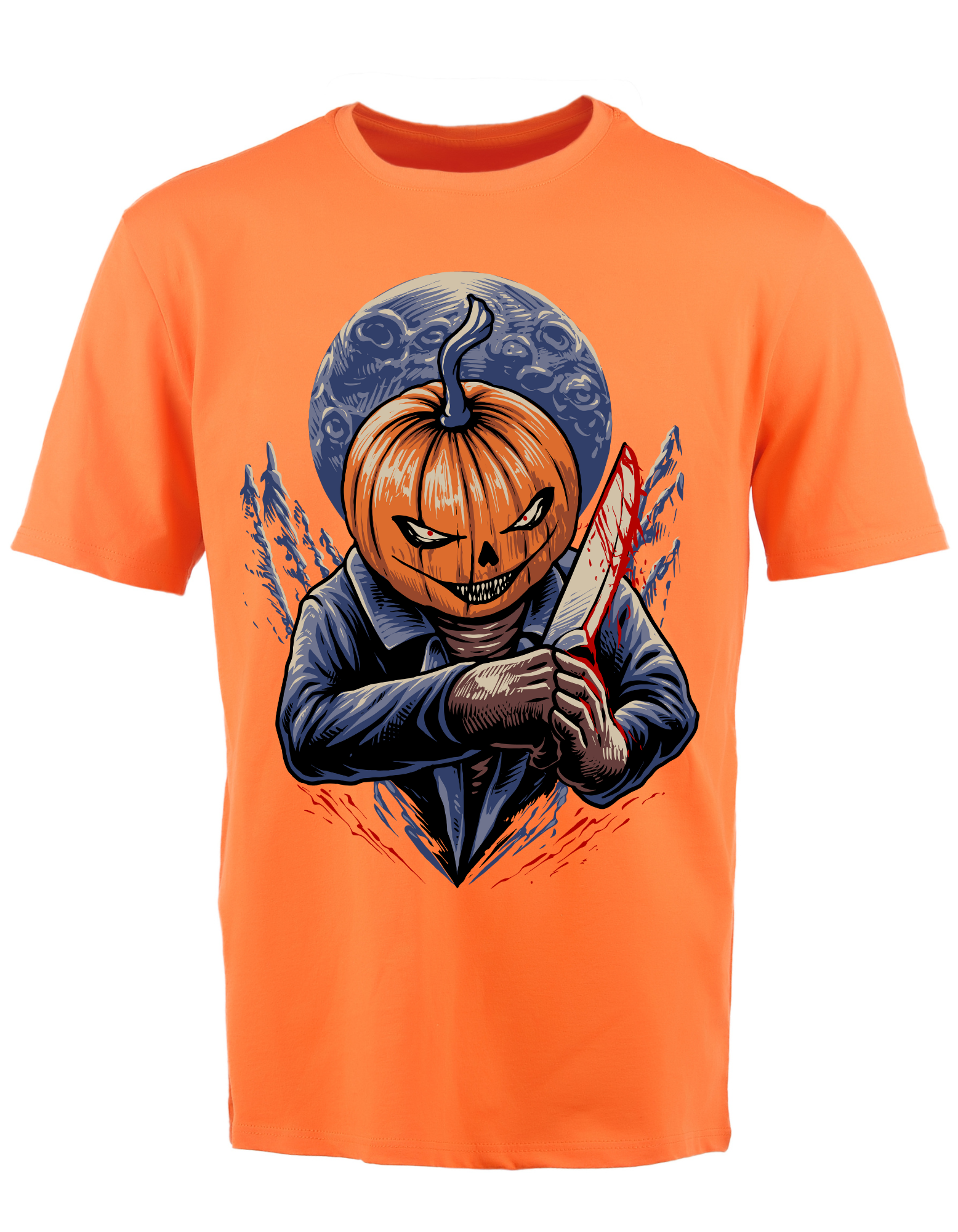 Custom Printed Shirts: Halloween Pumpkin Slayer