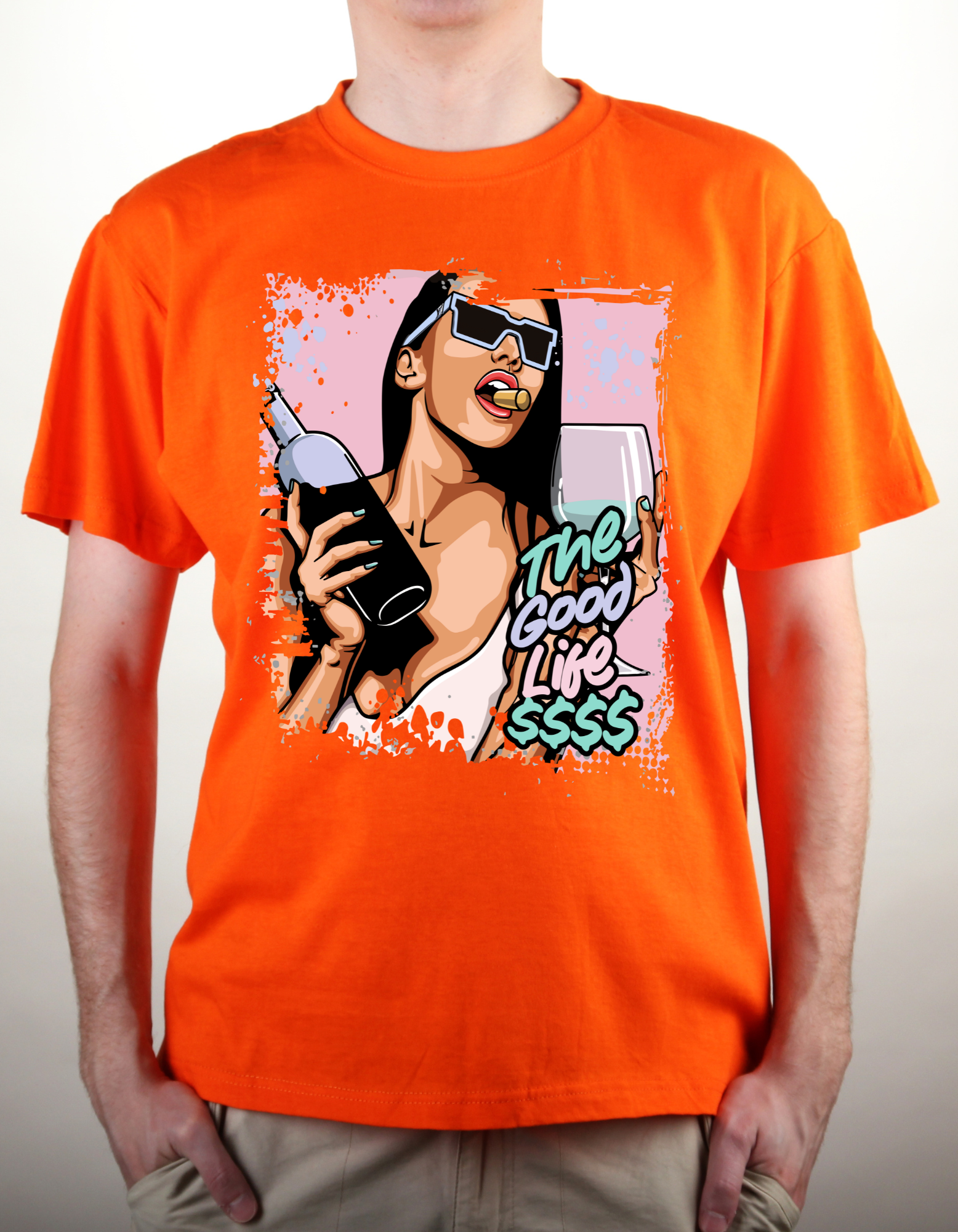 Custom Printed Shirts: The Good Life $$$$