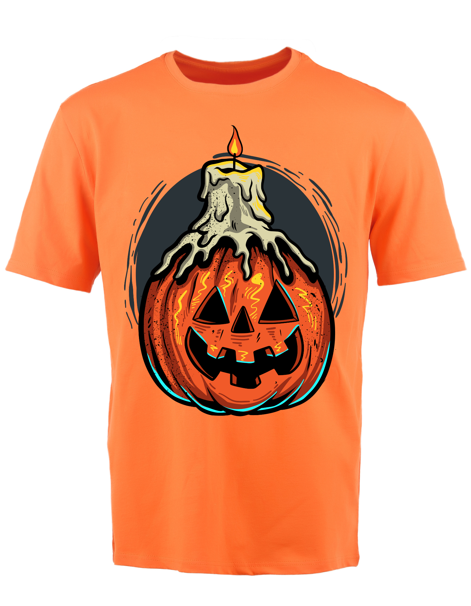 Custom Printed Shirts: Halloween Candle