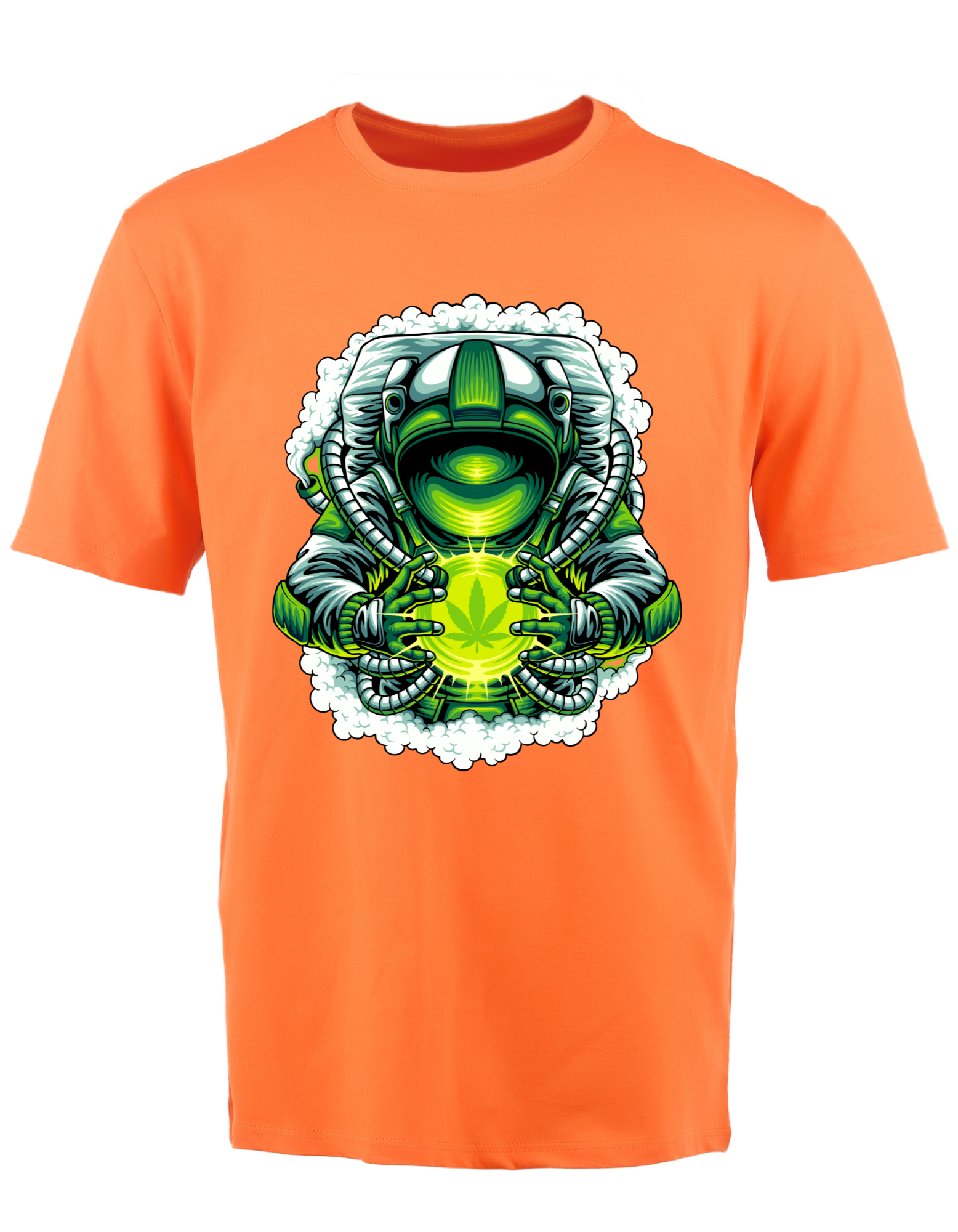 Custom Printed Shirt: Cannabis Crystal Ball