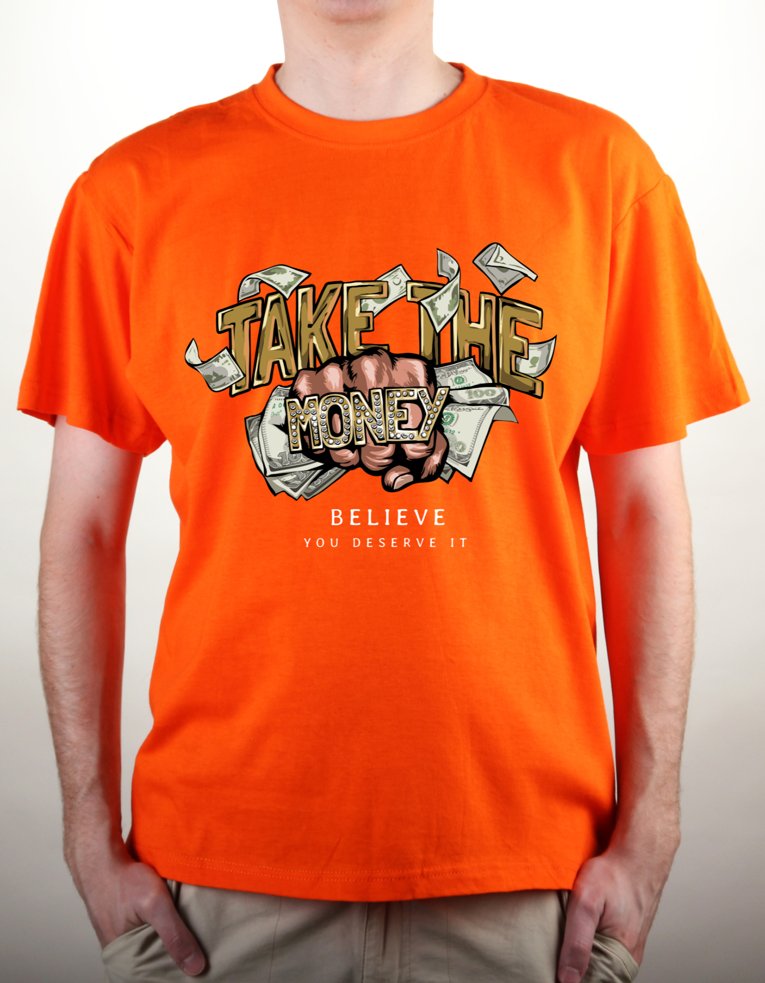 Custom Printed Shirts: Believe (You Deserve It)