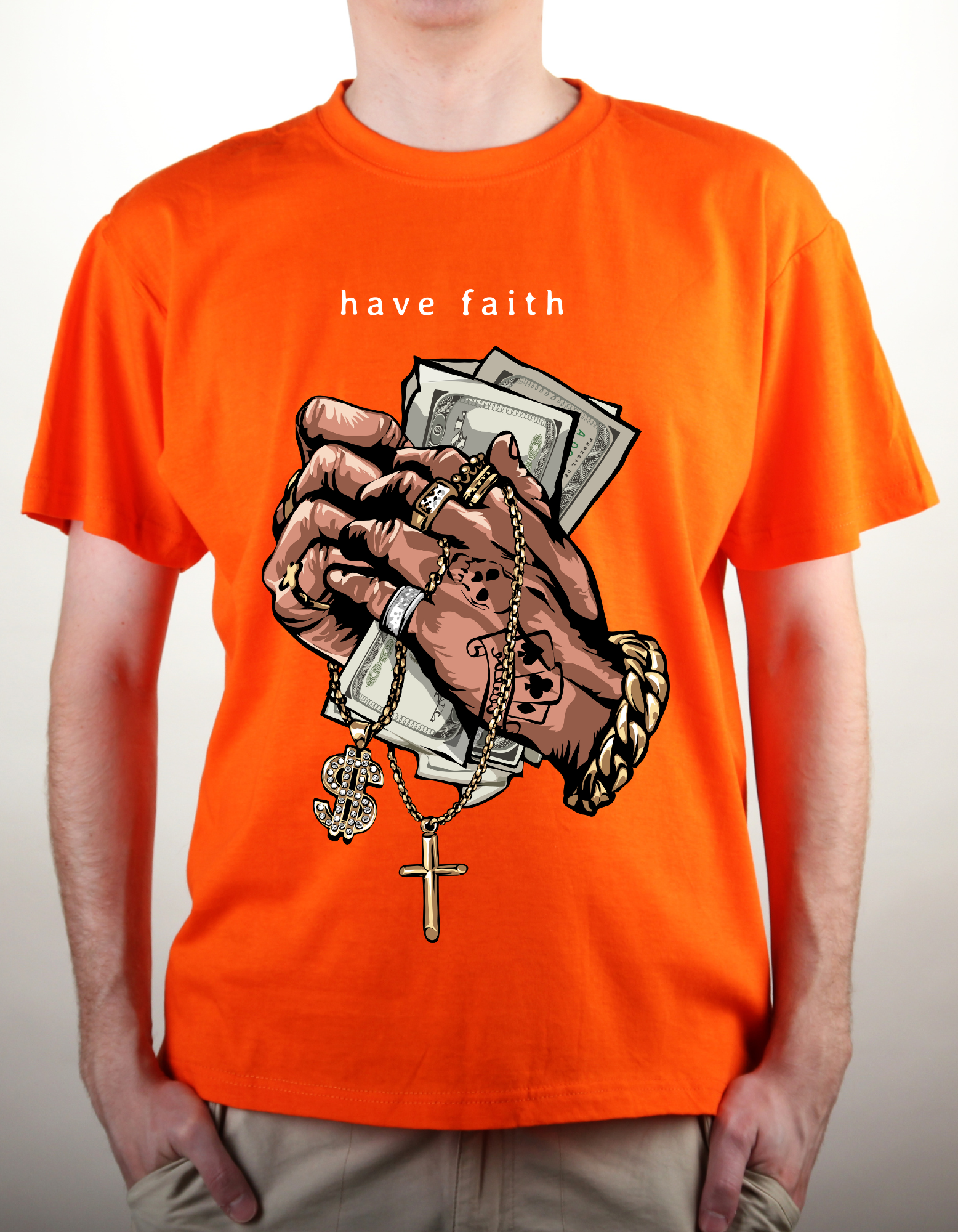 Custom Printed Shirts: Have Faith