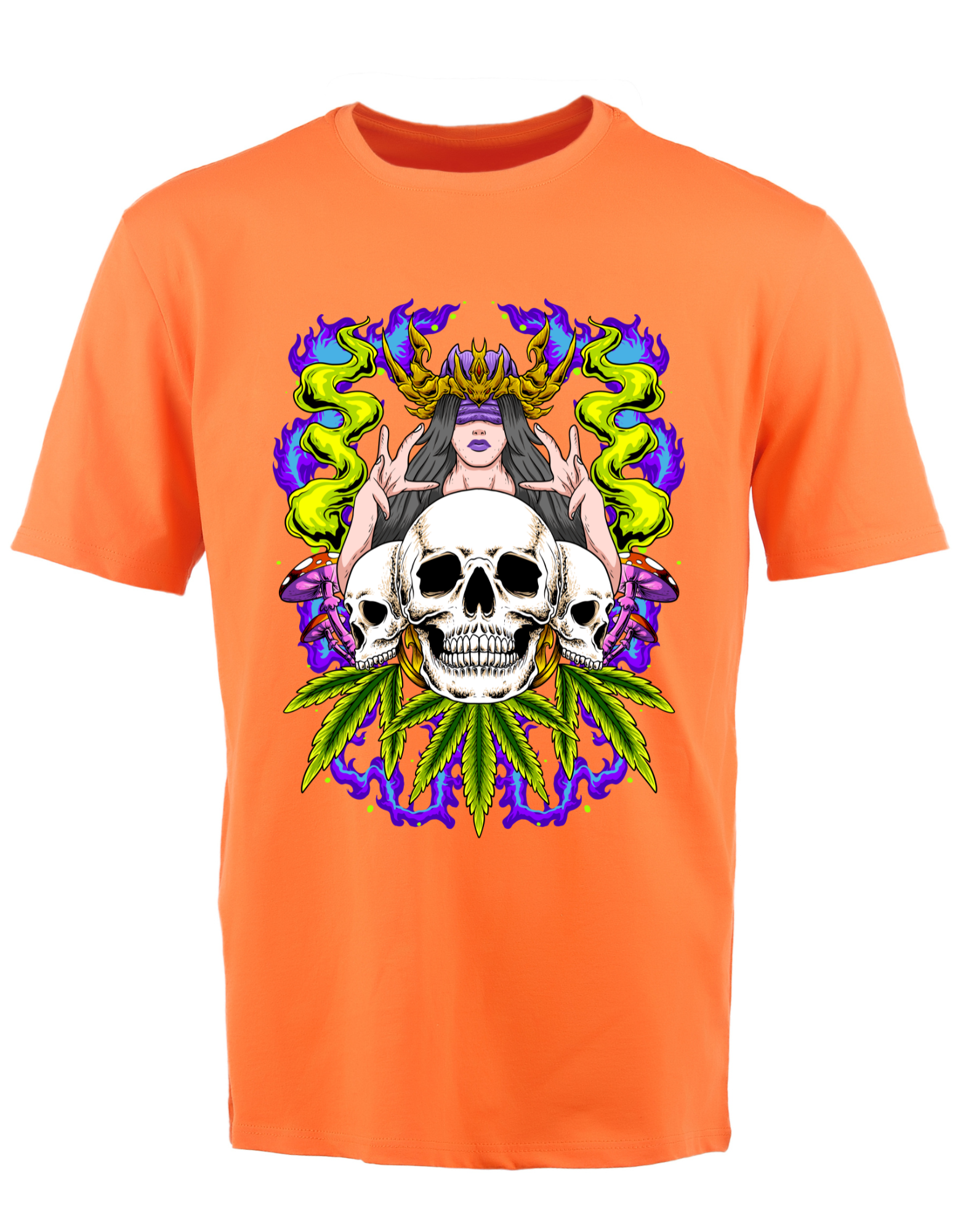 Custom Printed Shirt: Weed Mantra