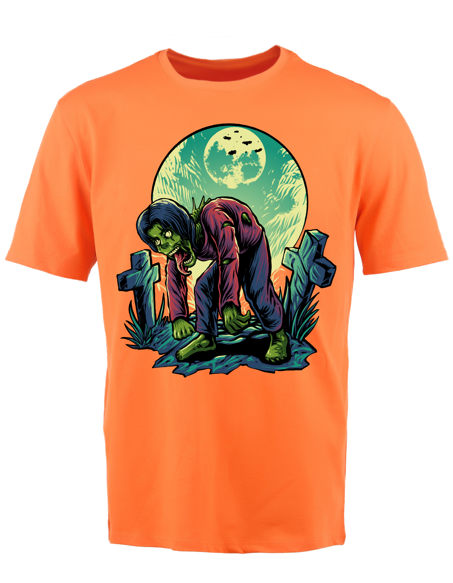 Custom Printed Shirts: Halloween Zombie Land