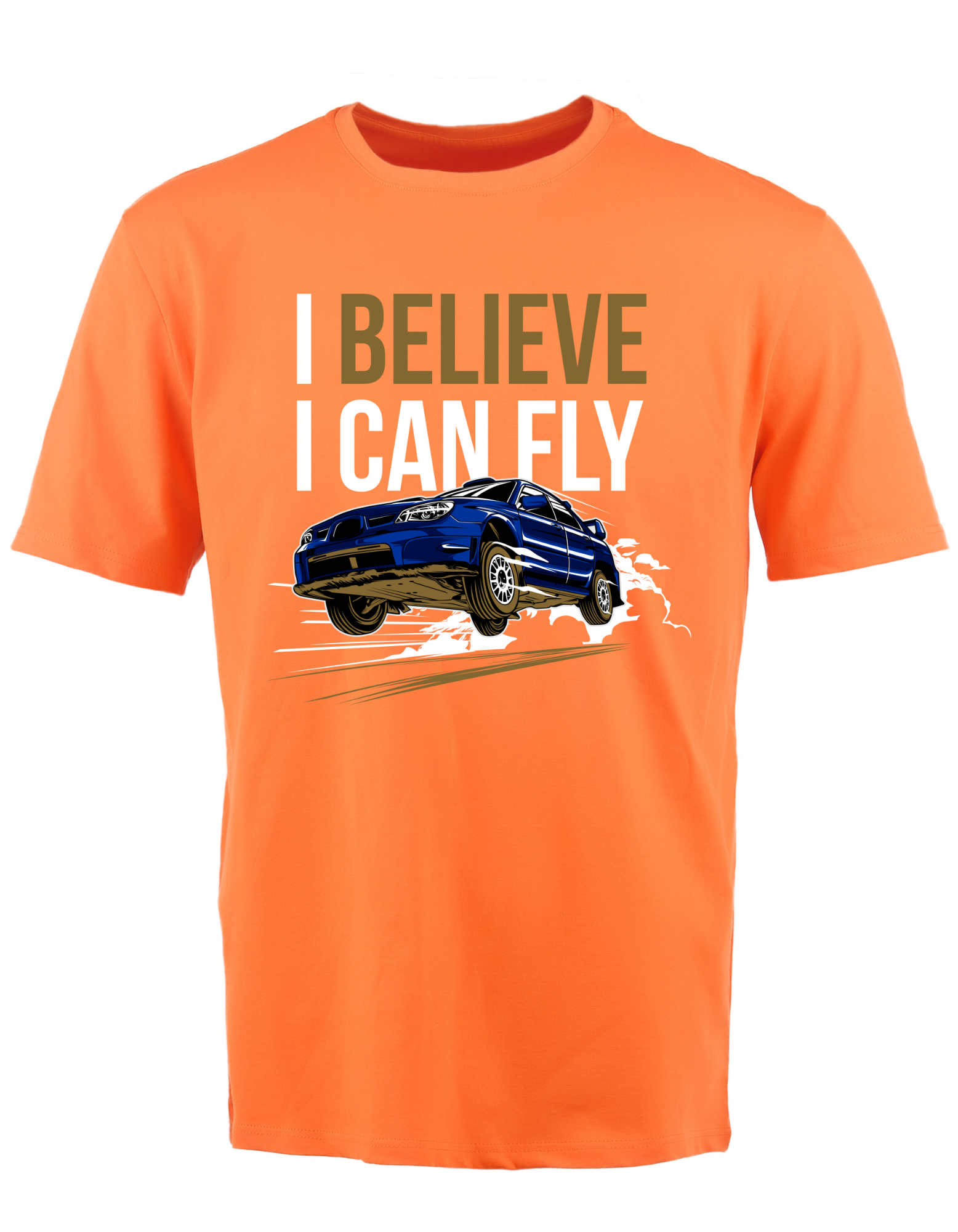 Custom Printed Shirts: I Believe I Can Fly