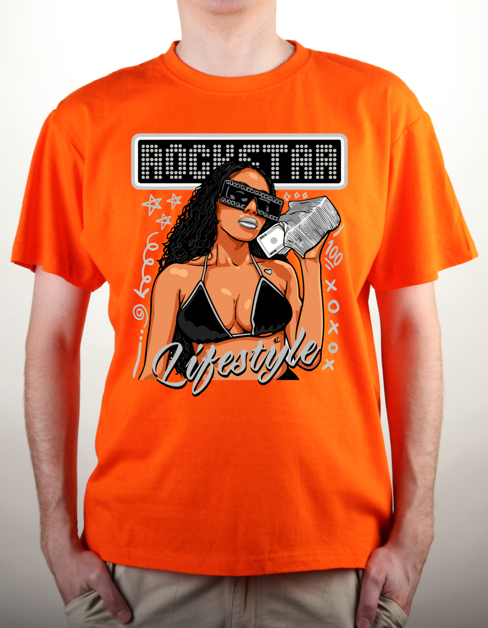 Custom Printed Shirts: Rockstar Lifestyle