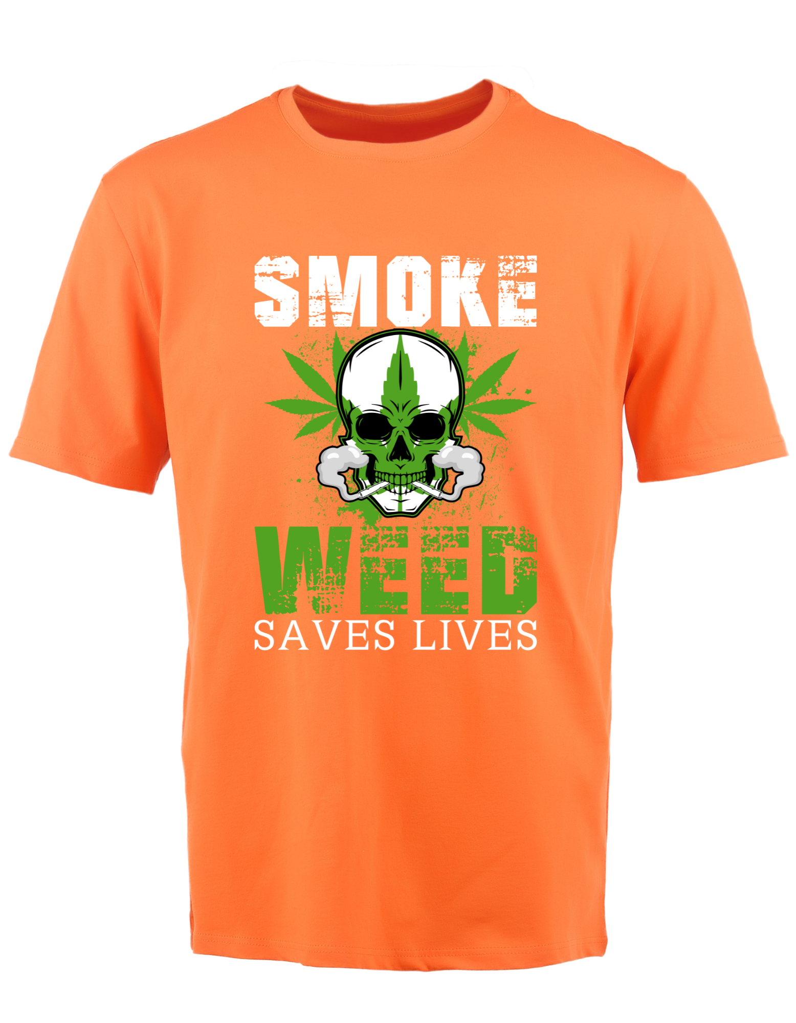Custom Printed Shirt: Weed Saves Lives