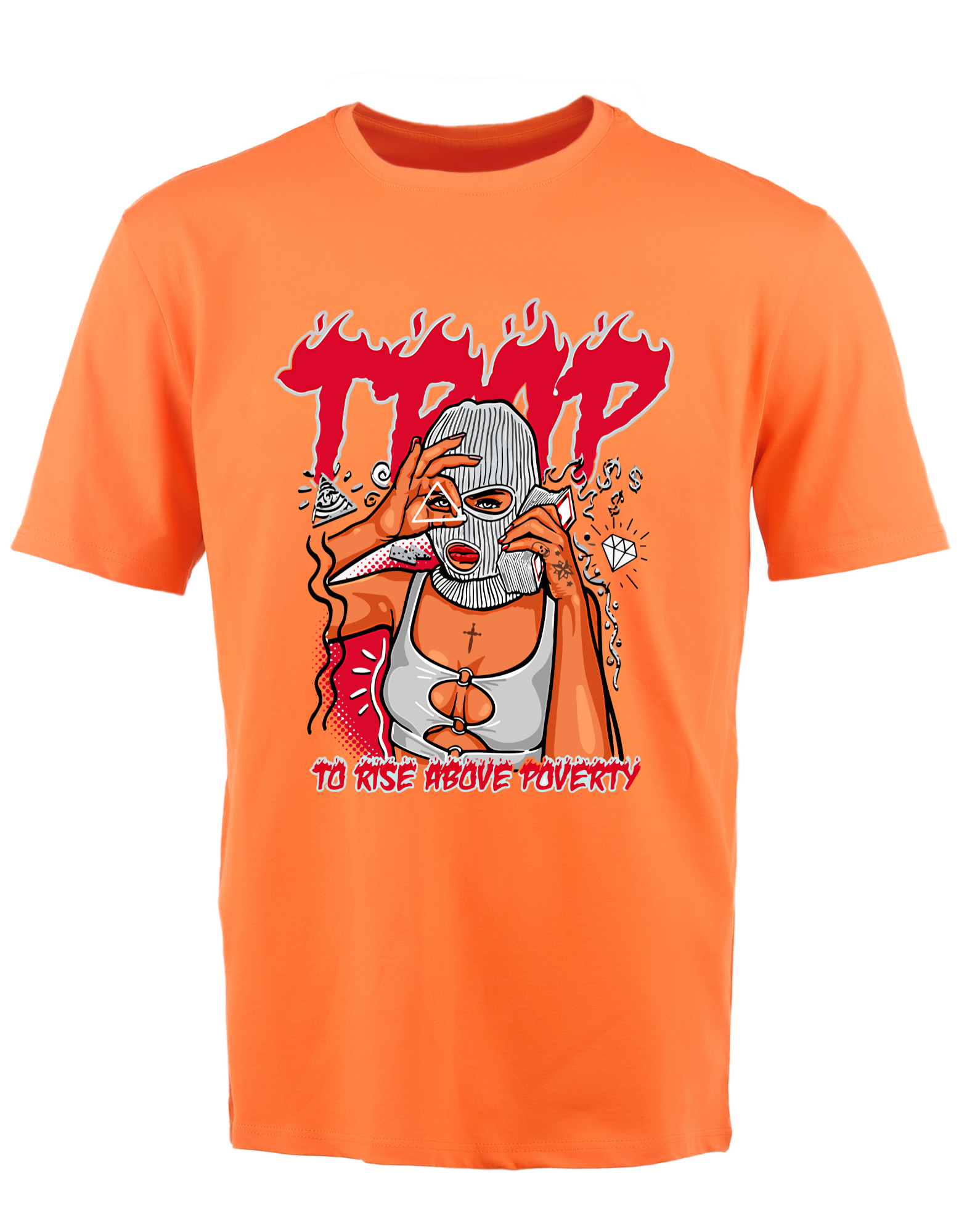 Custom Printed Shirts: Trap