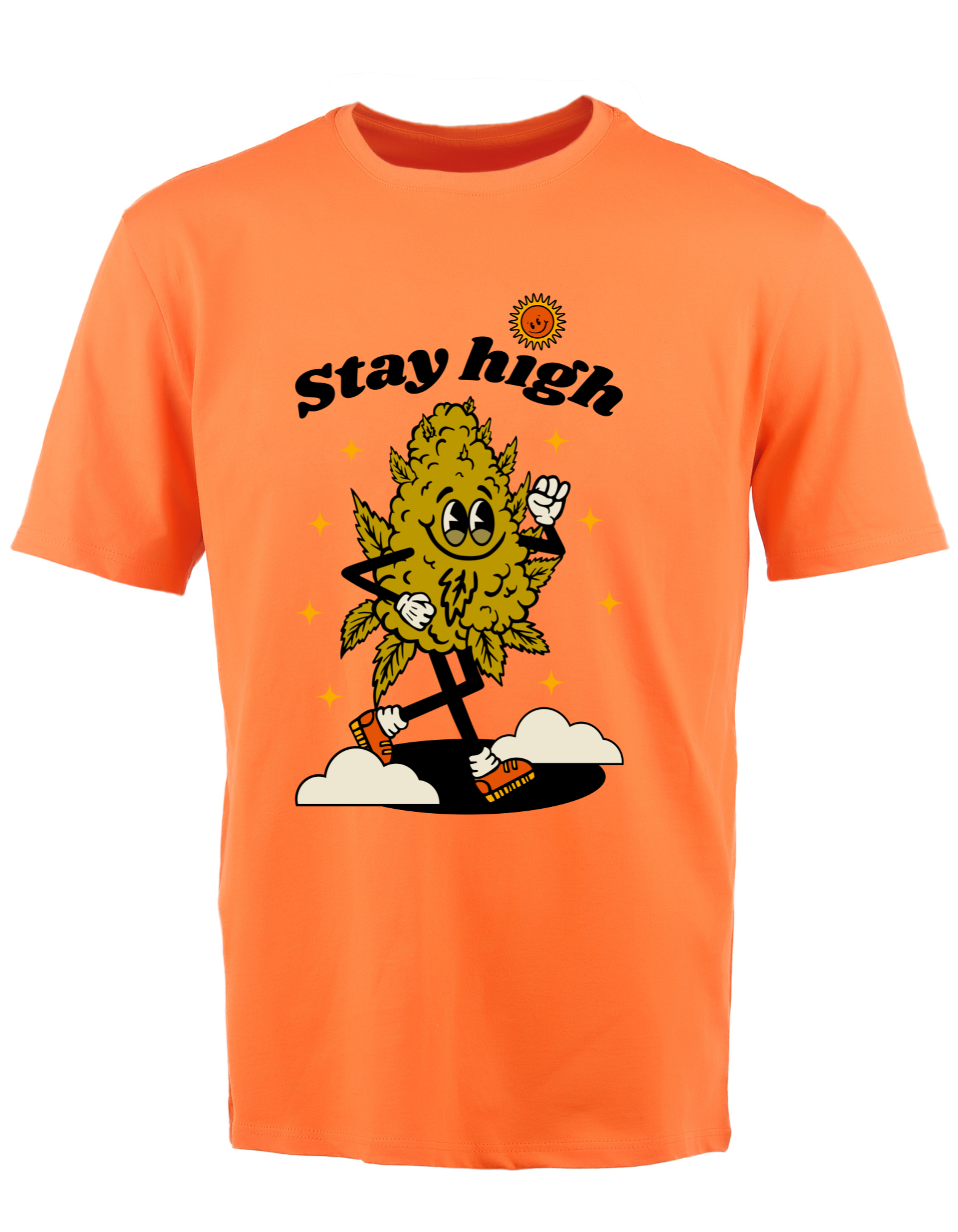 Custom Printed Shirt: Stay High