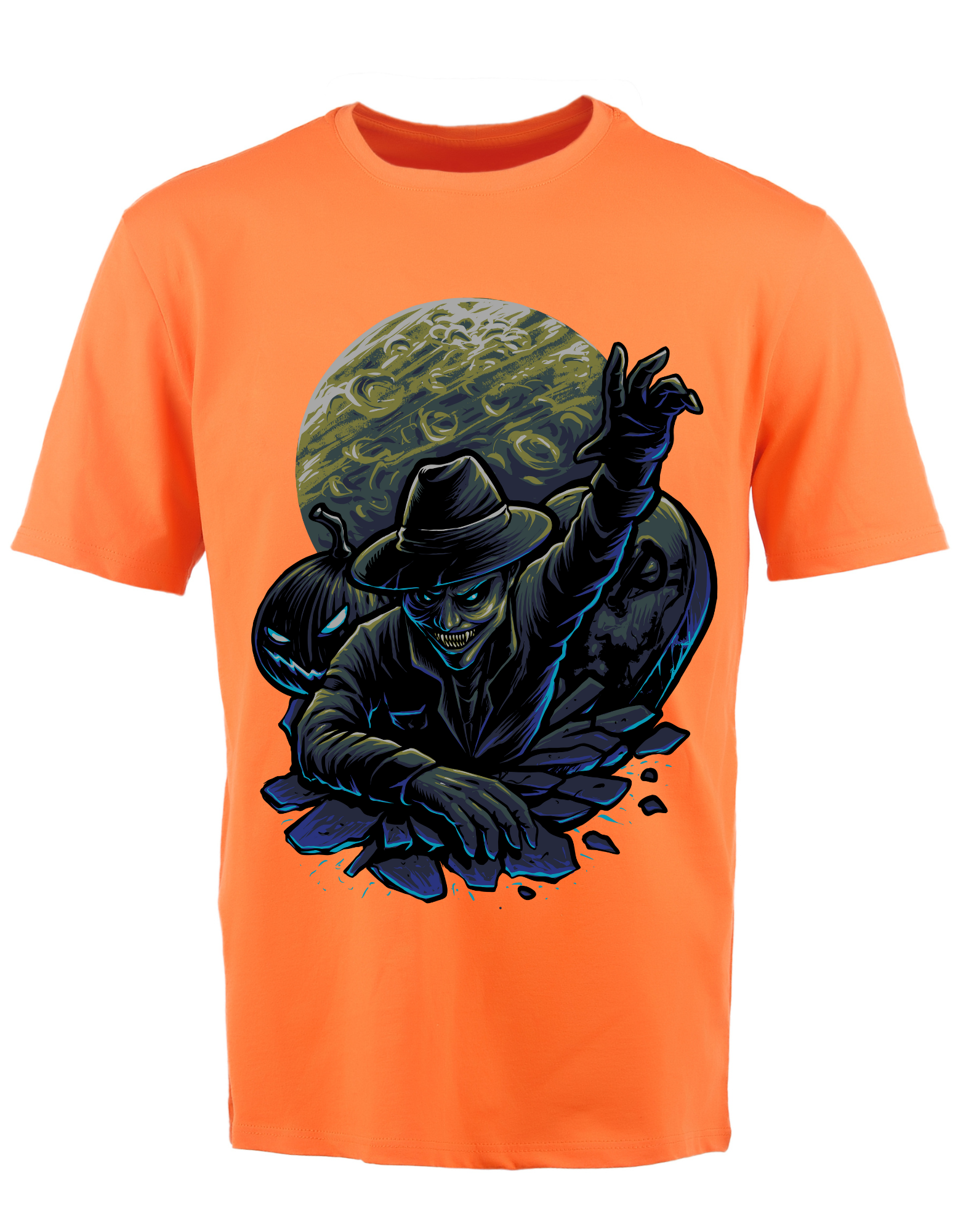 Custom Printed Shirts: Halloween In The Dark