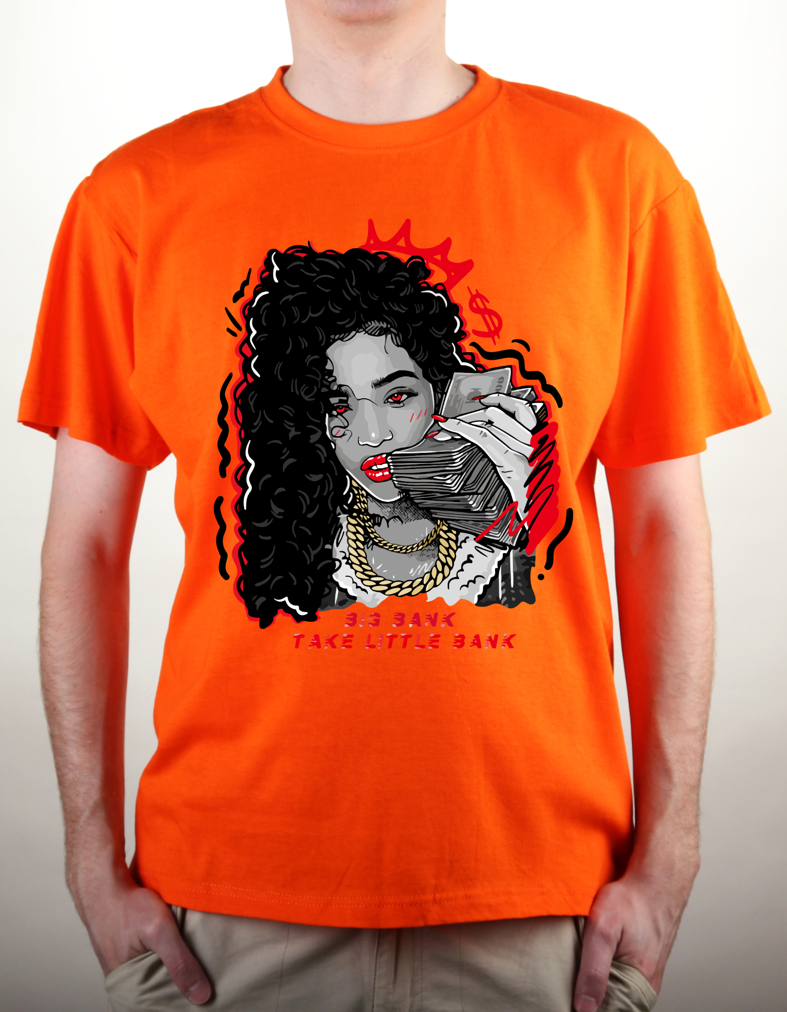 Custom Printed Shirts: Big Bank