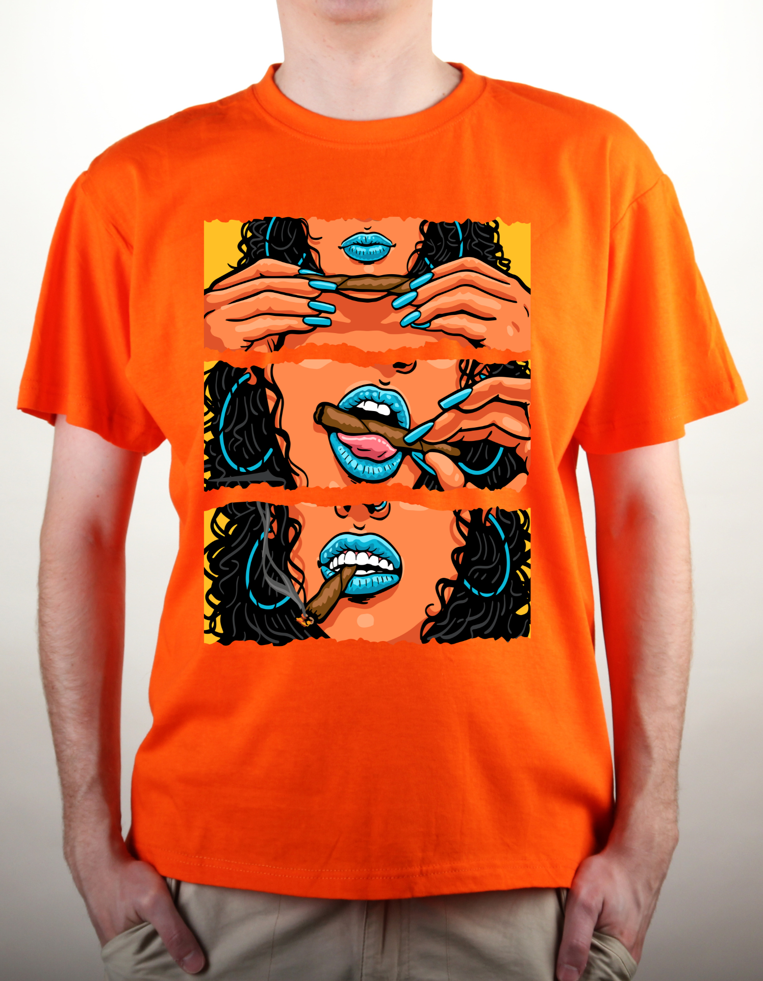 Custom Printed Shirts: Lick The Roll