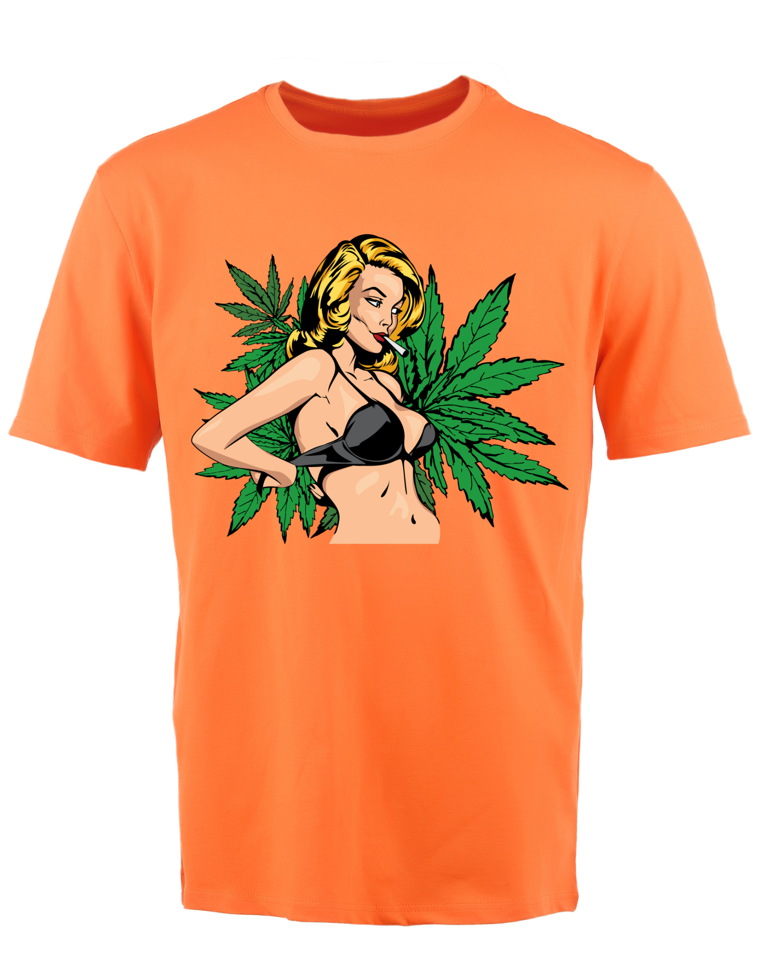 Custom Print: Weed Girl