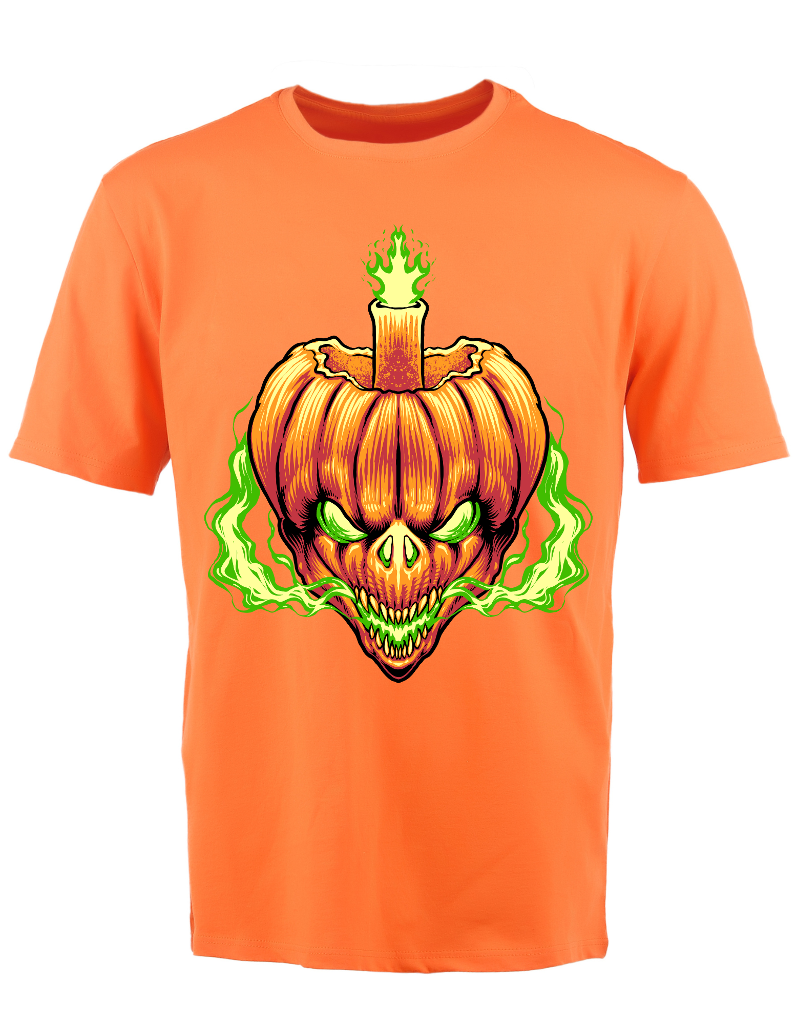 Custom Printed Shirts: Halloween Pumpkin Sprout