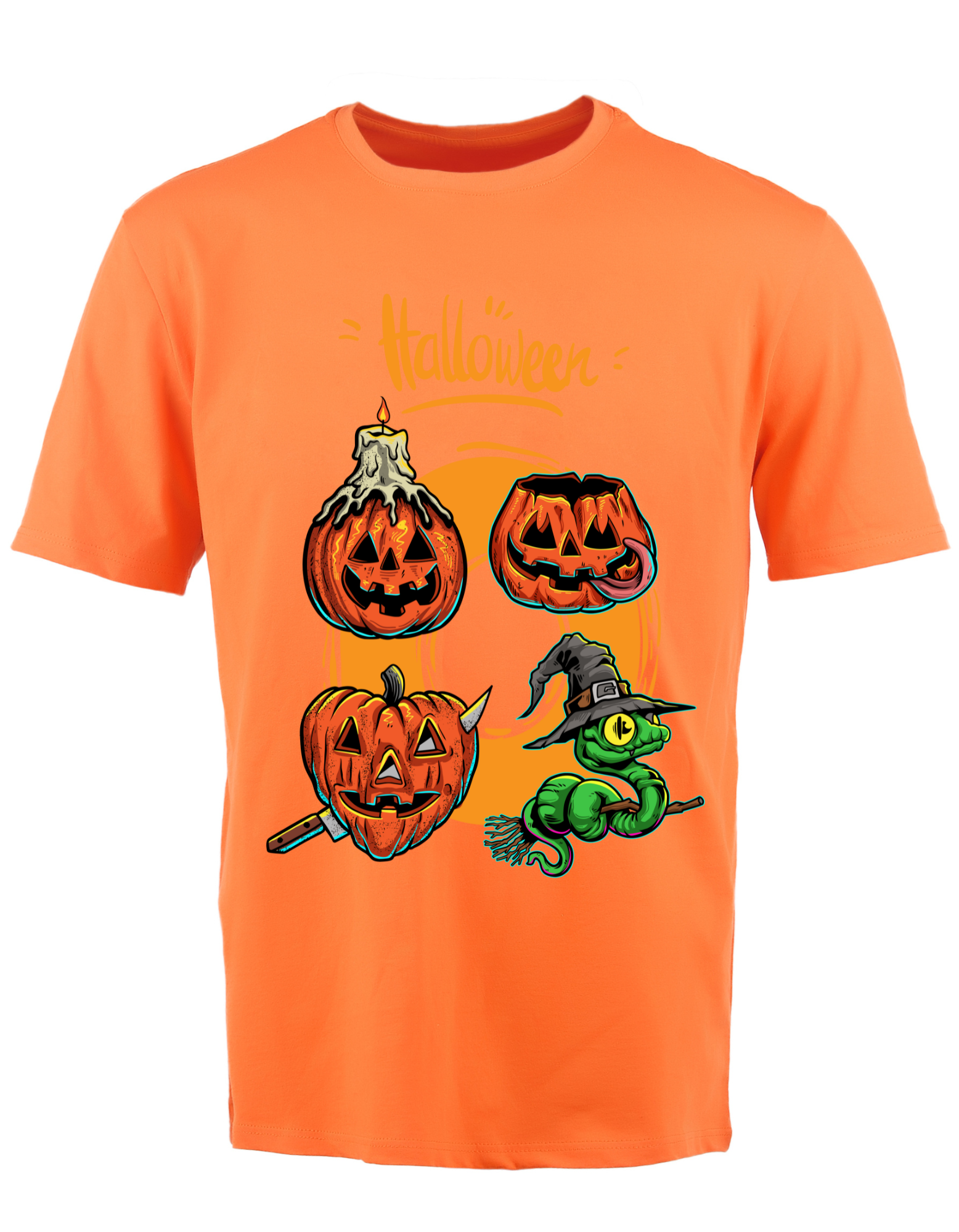 Custom Printed Shirts: Halloween Snake