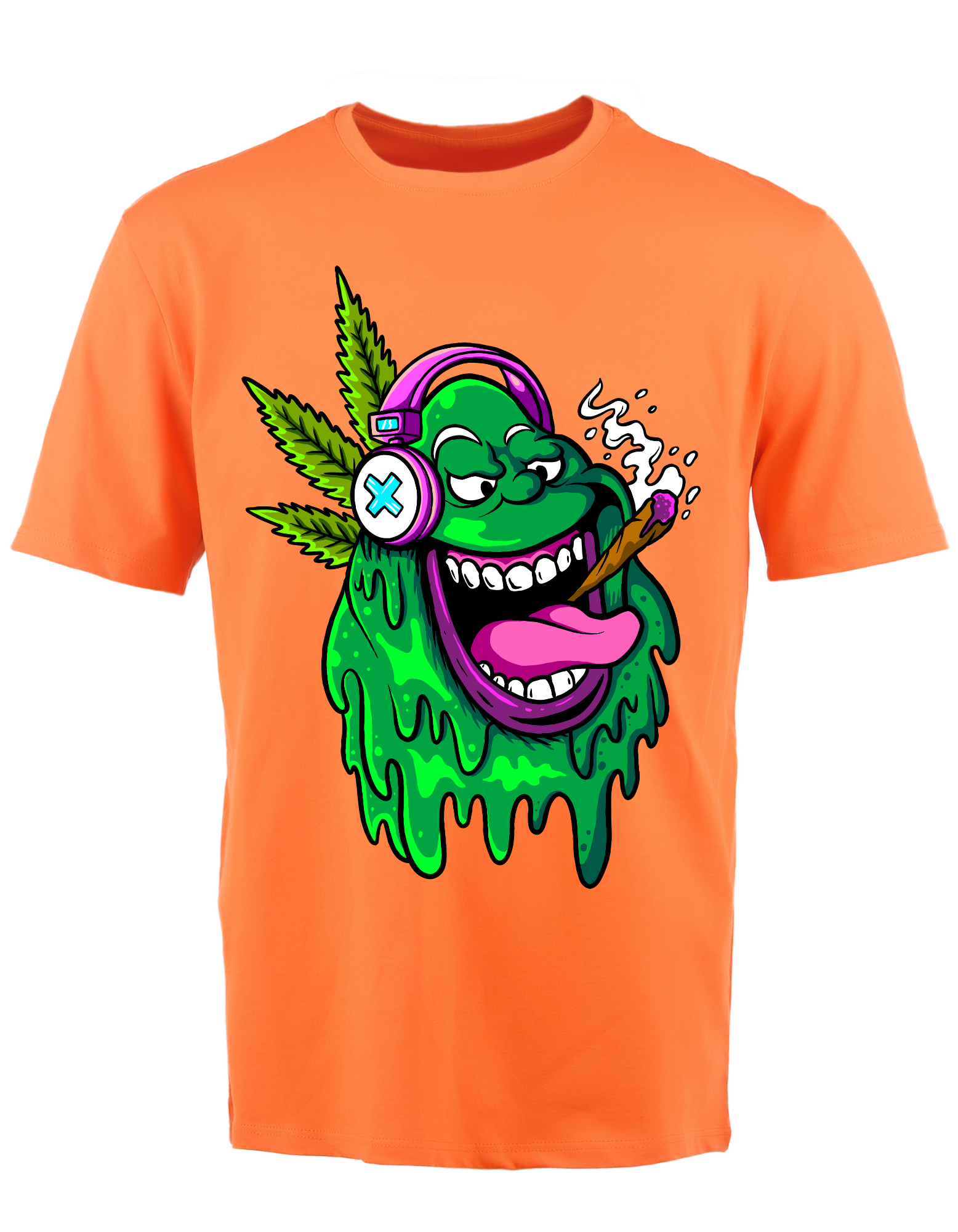 Custom Printed Shirts: Smoking Slimeman