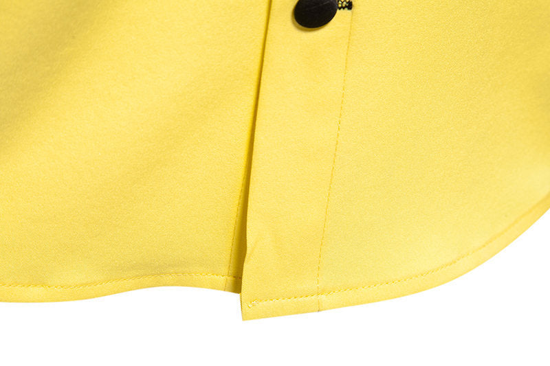 European And American Style Men's Clothing Casual Loose Long Sleeve