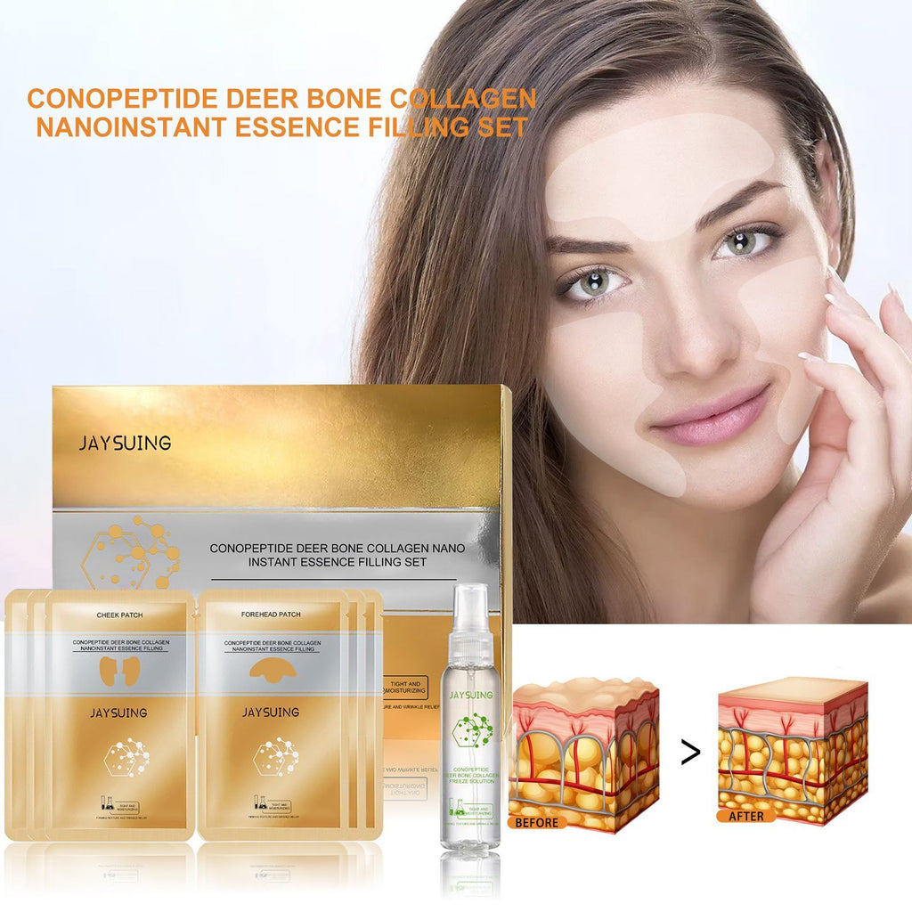 JAYSUING - Taro Peptide Deer Collagen Extracts Set Fades Fine Lines, Prevents Aging, Moisturizes & Firms Facial Skin Anti-aging Skincare