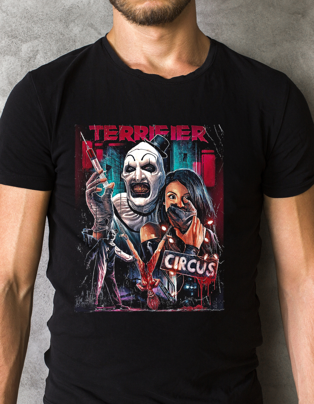 Custom Printed Shirts: Terrifier Circus