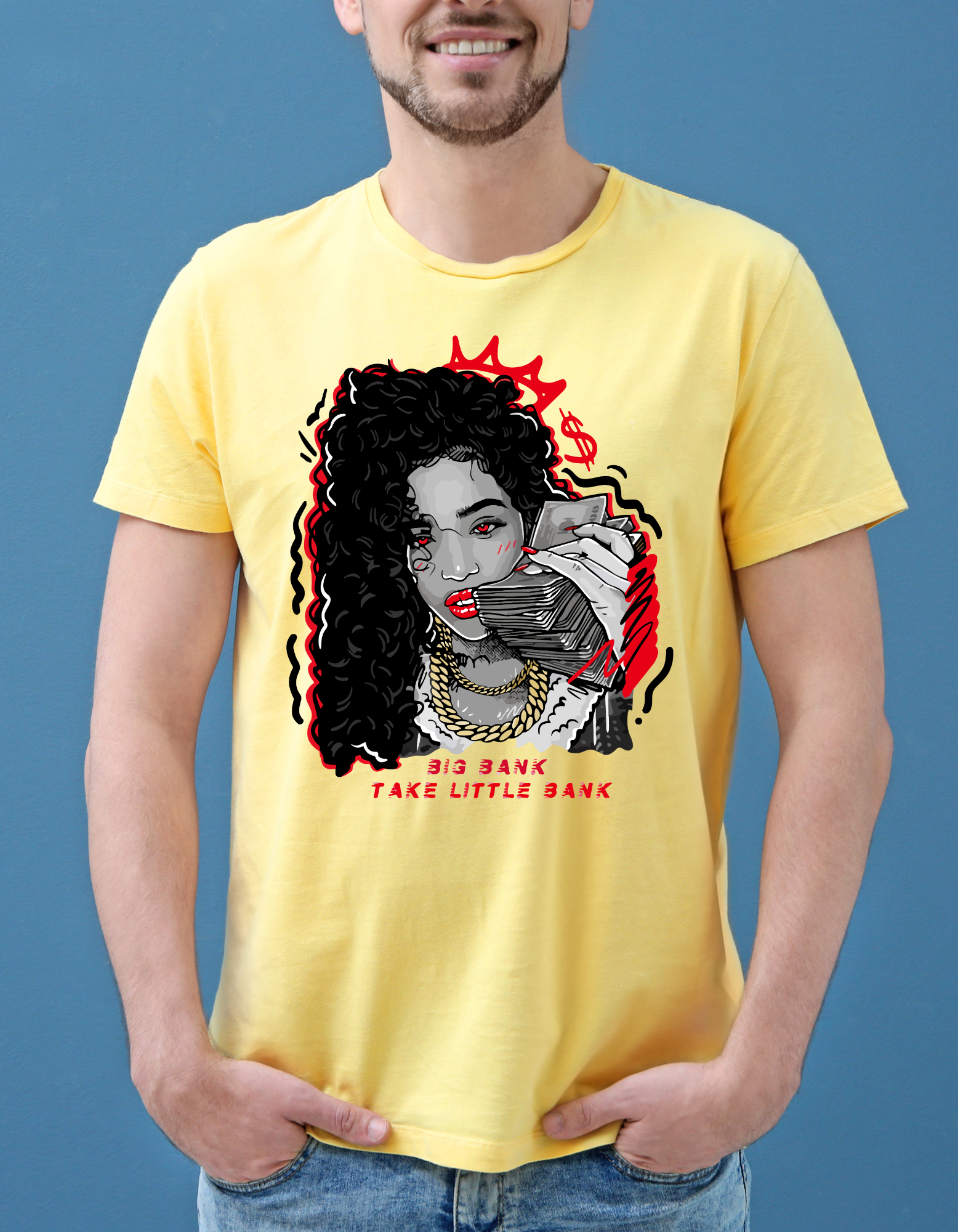 Custom Printed Shirts: Big Bank