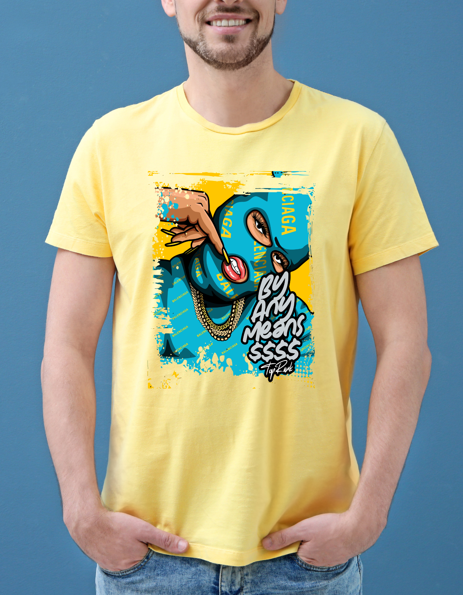 Custom Printed Shirts: By Any Means $$$