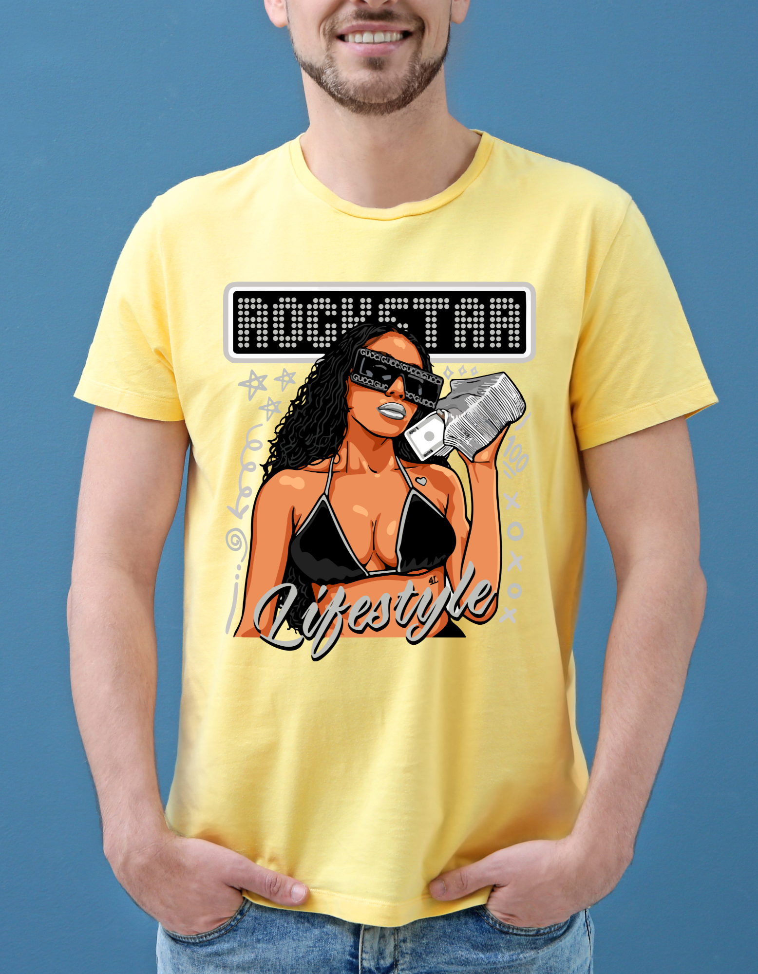 Custom Printed Shirts: Rockstar Lifestyle